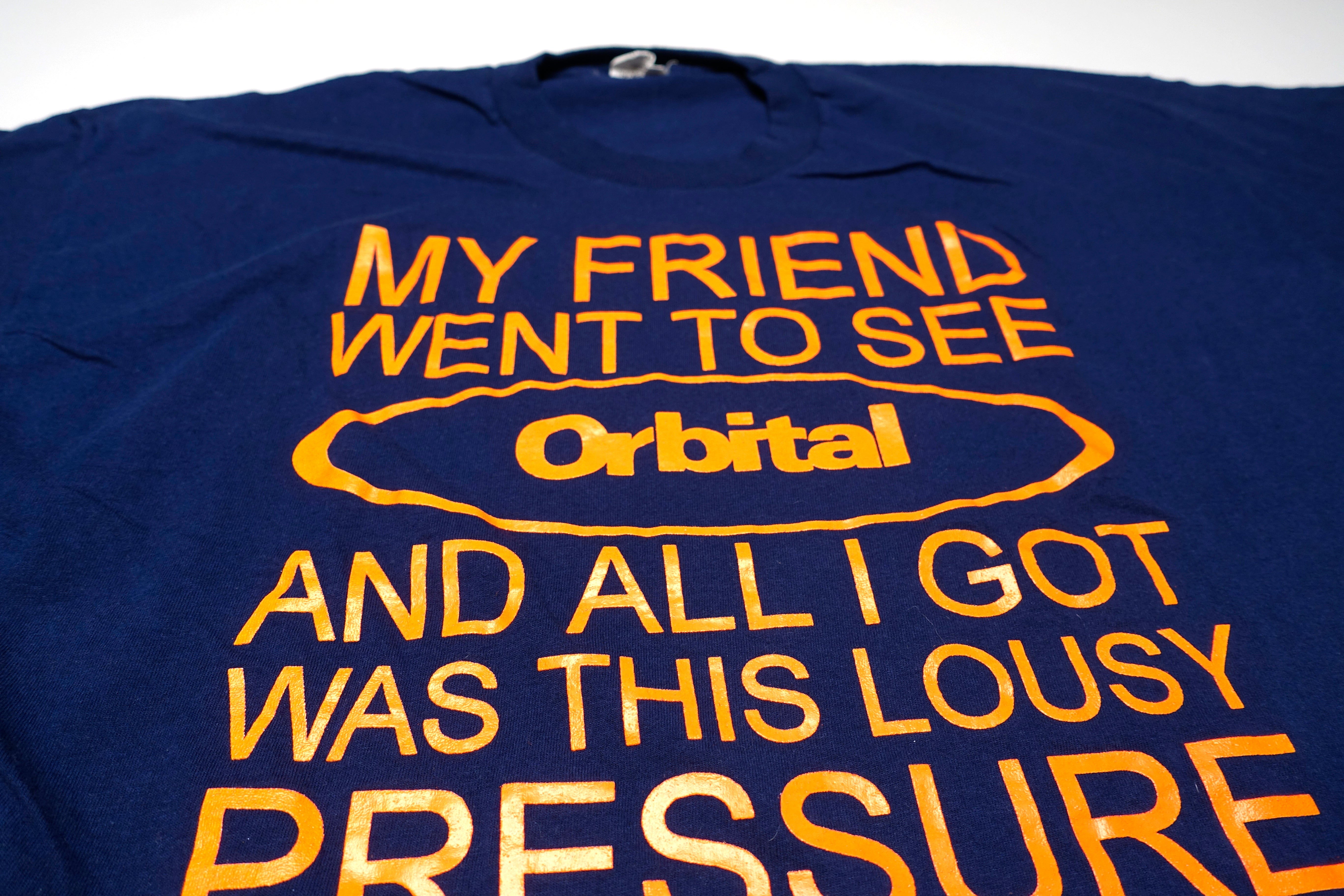 Orbital - Pressure Of Speech 1996 Tour Shirt Size XL