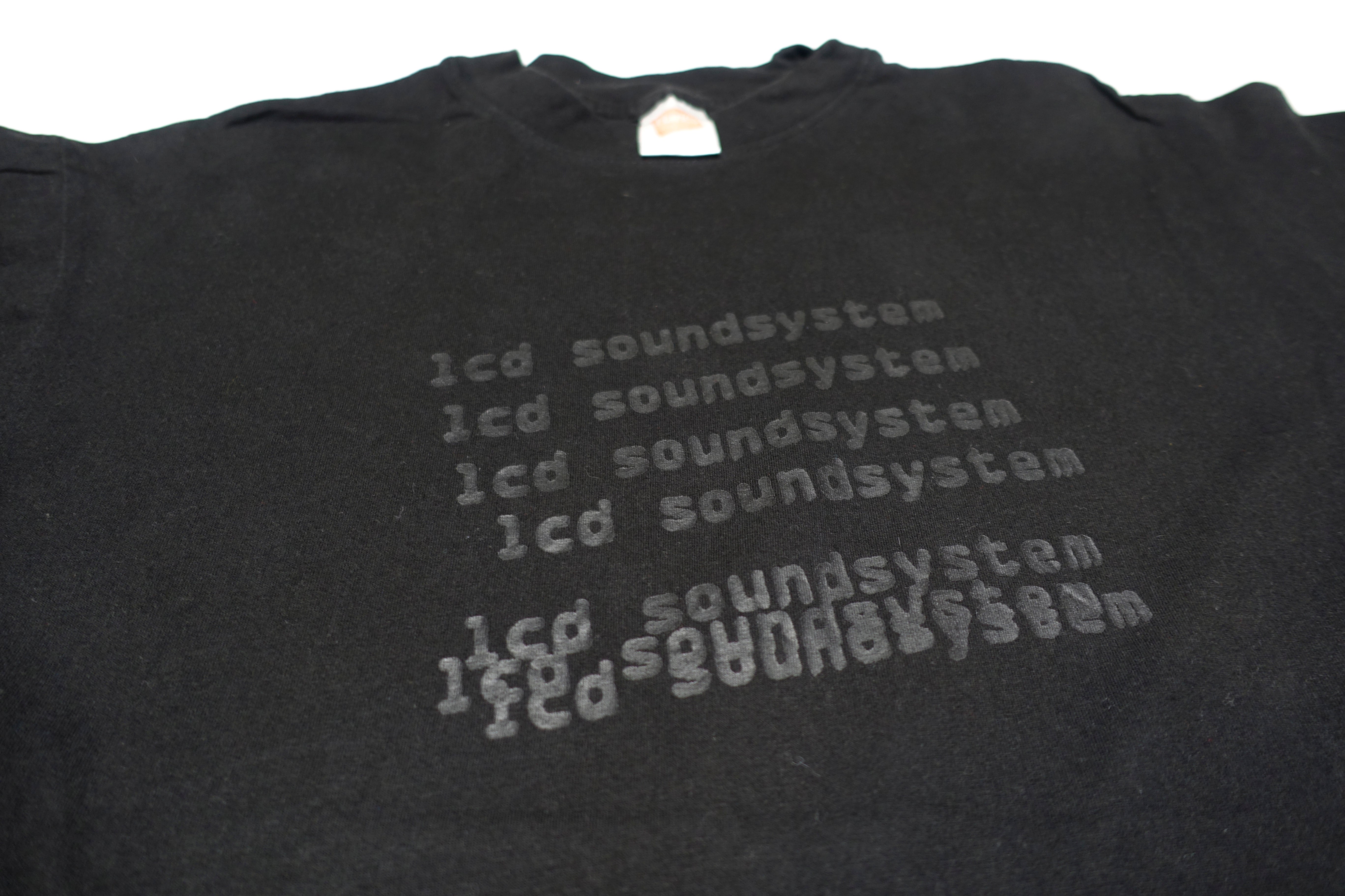 LCD Soundsystem - Repeating Logo 2005 Tour Shirt Size Medium