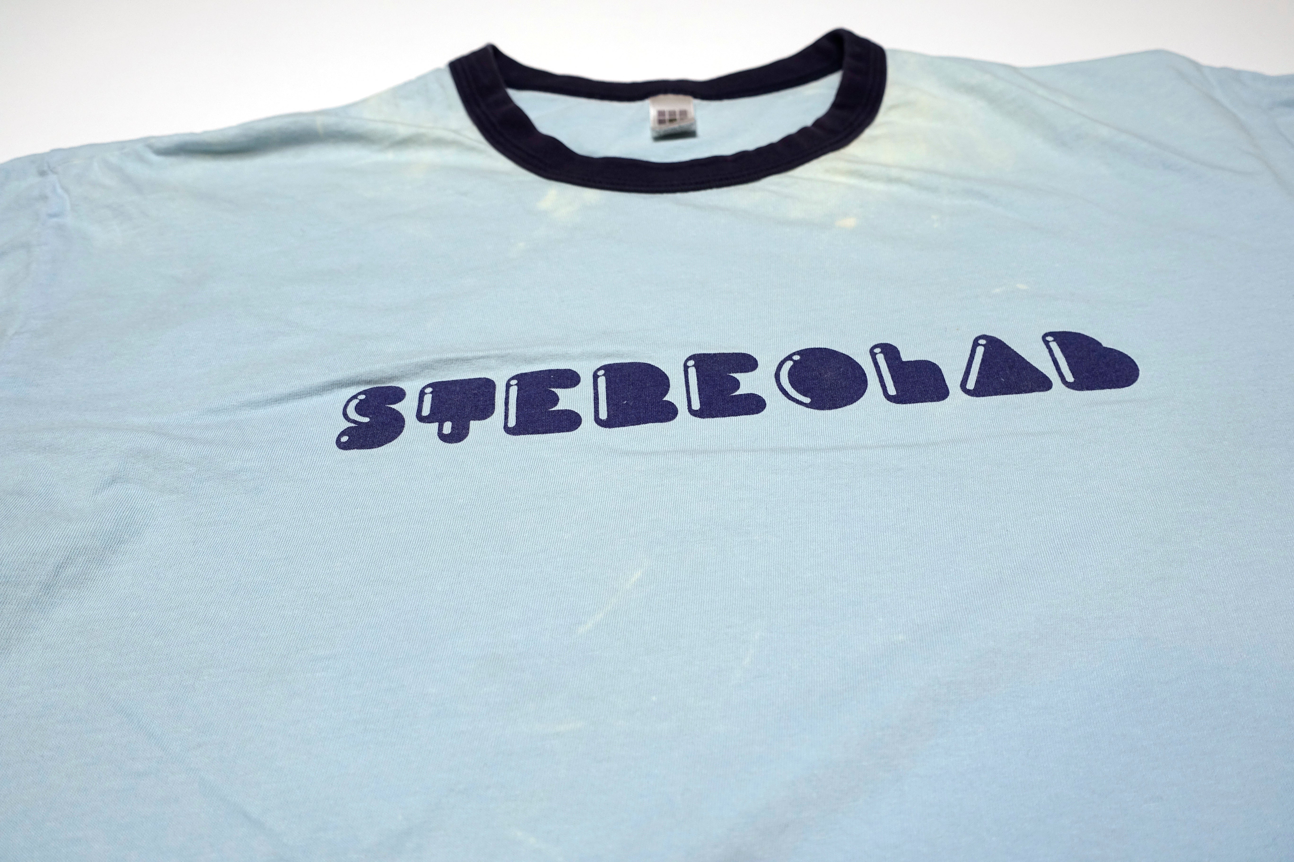 Stereolab – Bubble Font Late 90's Early 00's Tour Shirt Size XL