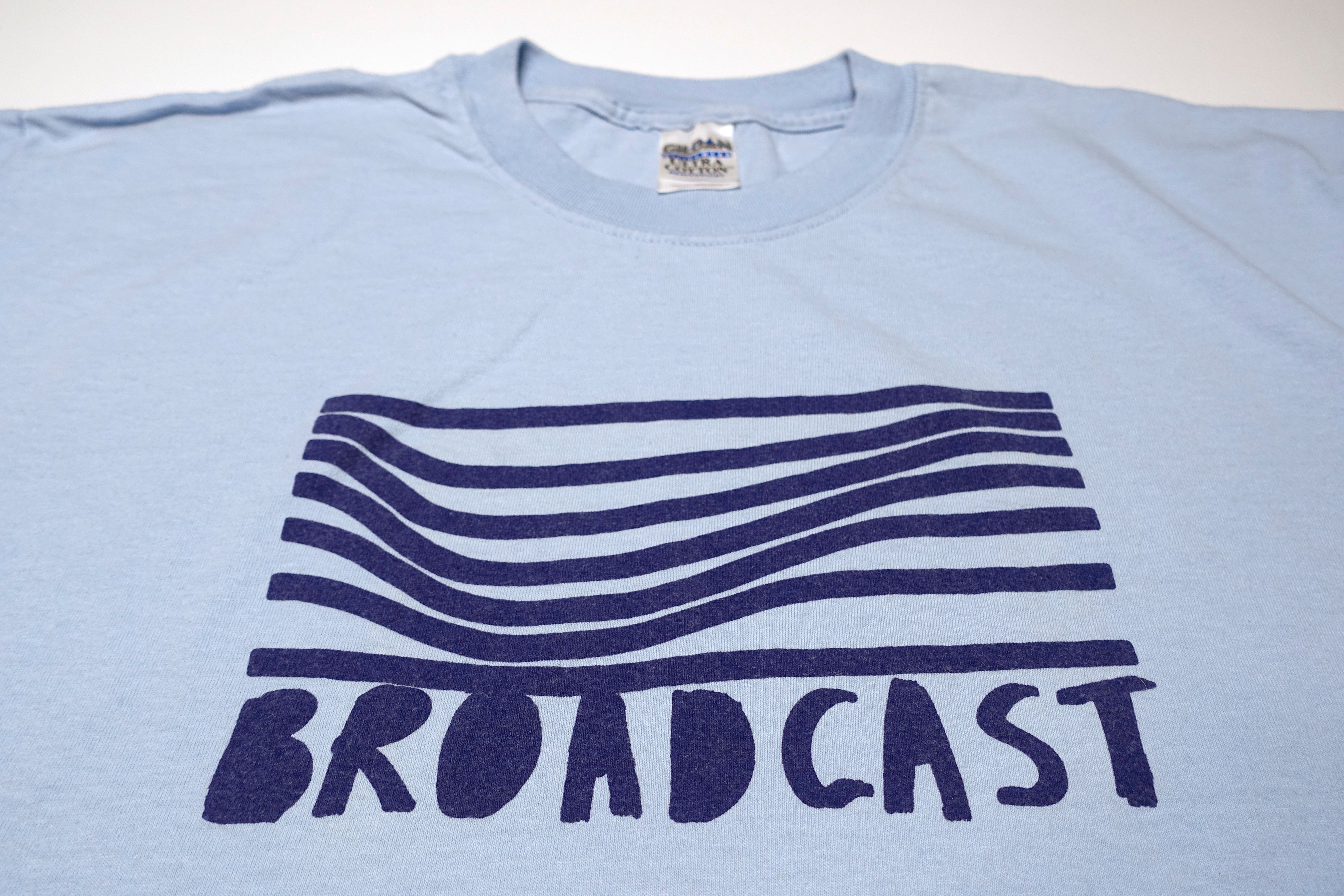 Broadcast - Wavy Lines Tour Shirt Size XL