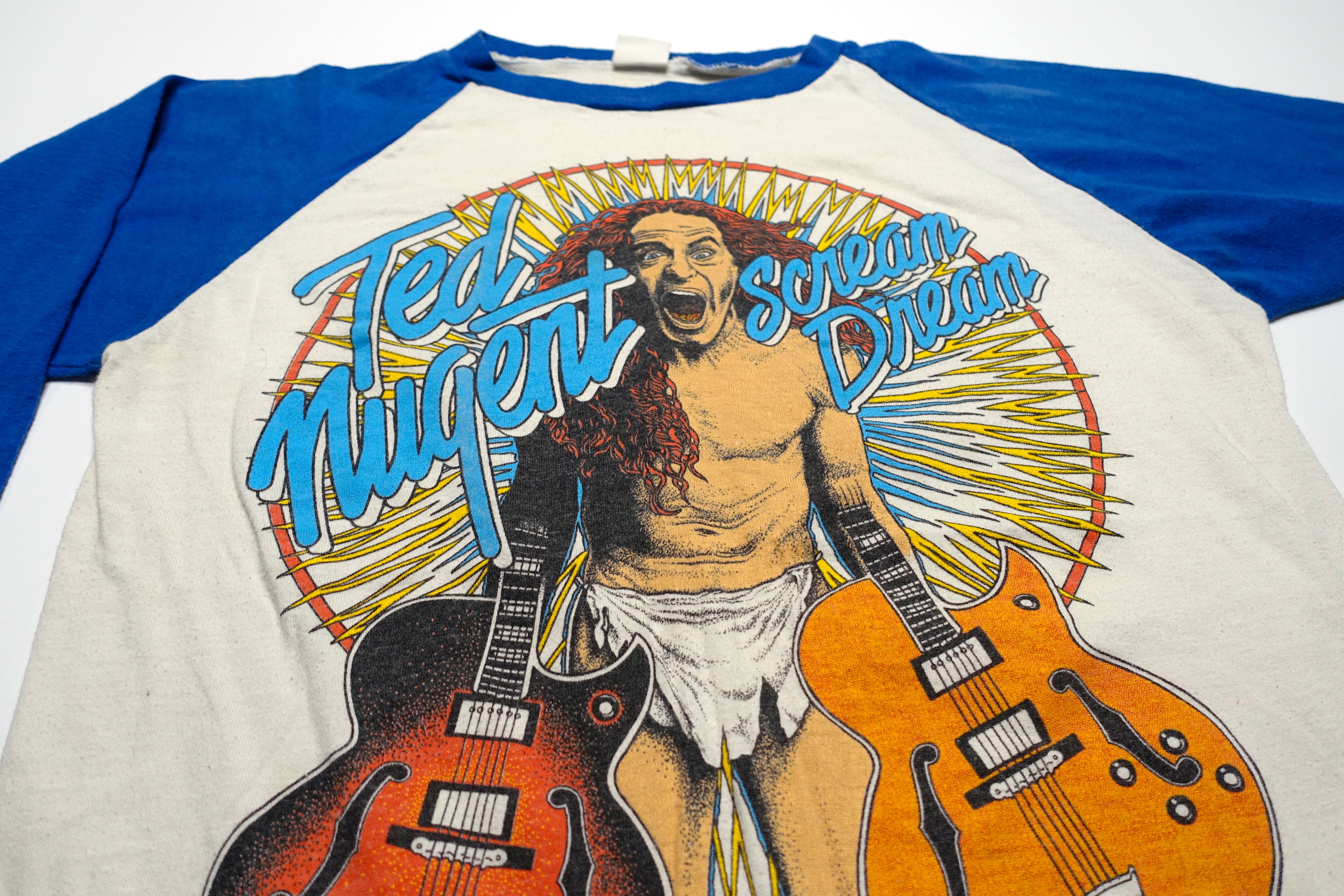 Ted Nugent ‎– Scream Dream 1980 Tour Jersey / Shirt Size Small