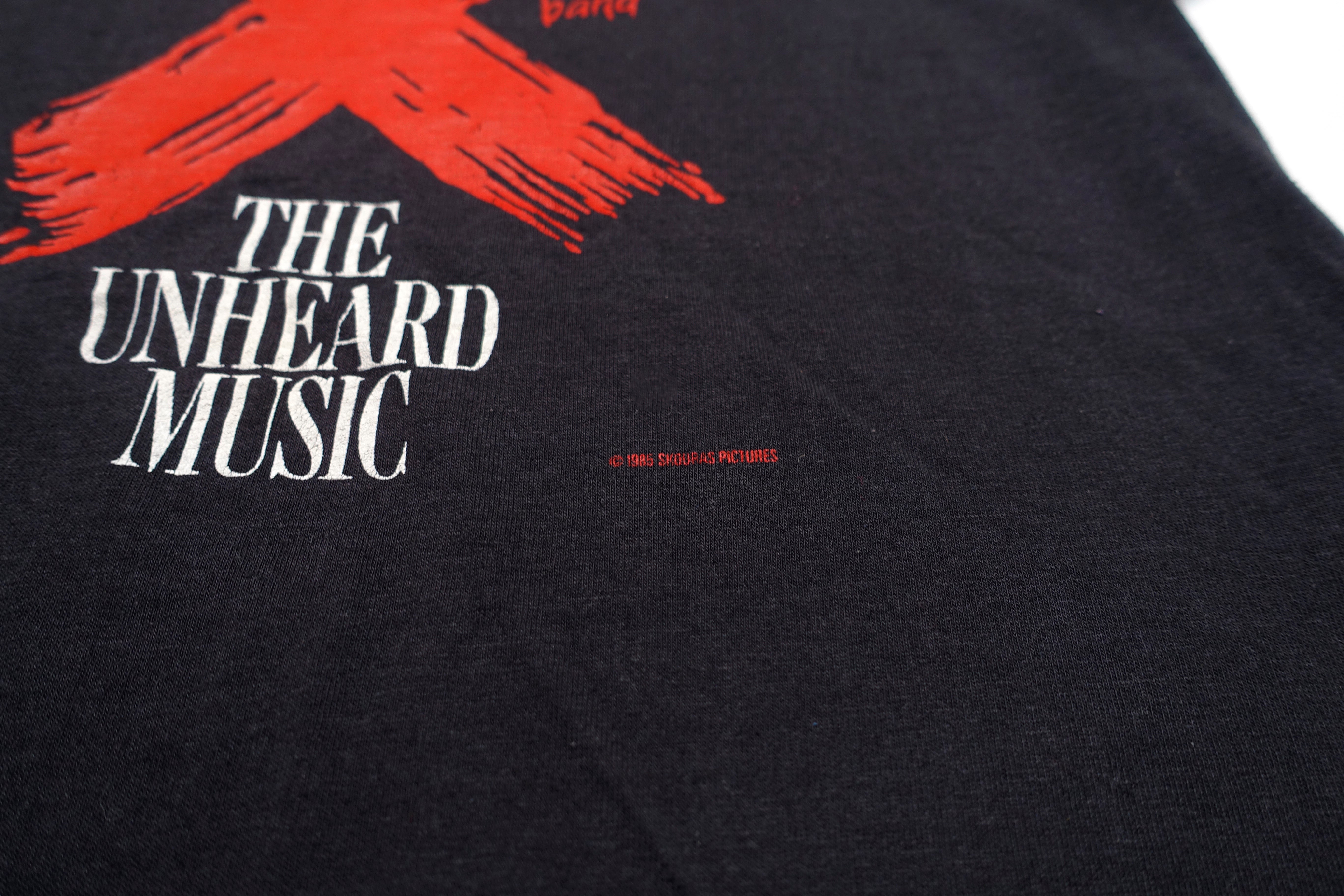 X ‎– The Unheard Music 1985 Shirt Shirt Size Small