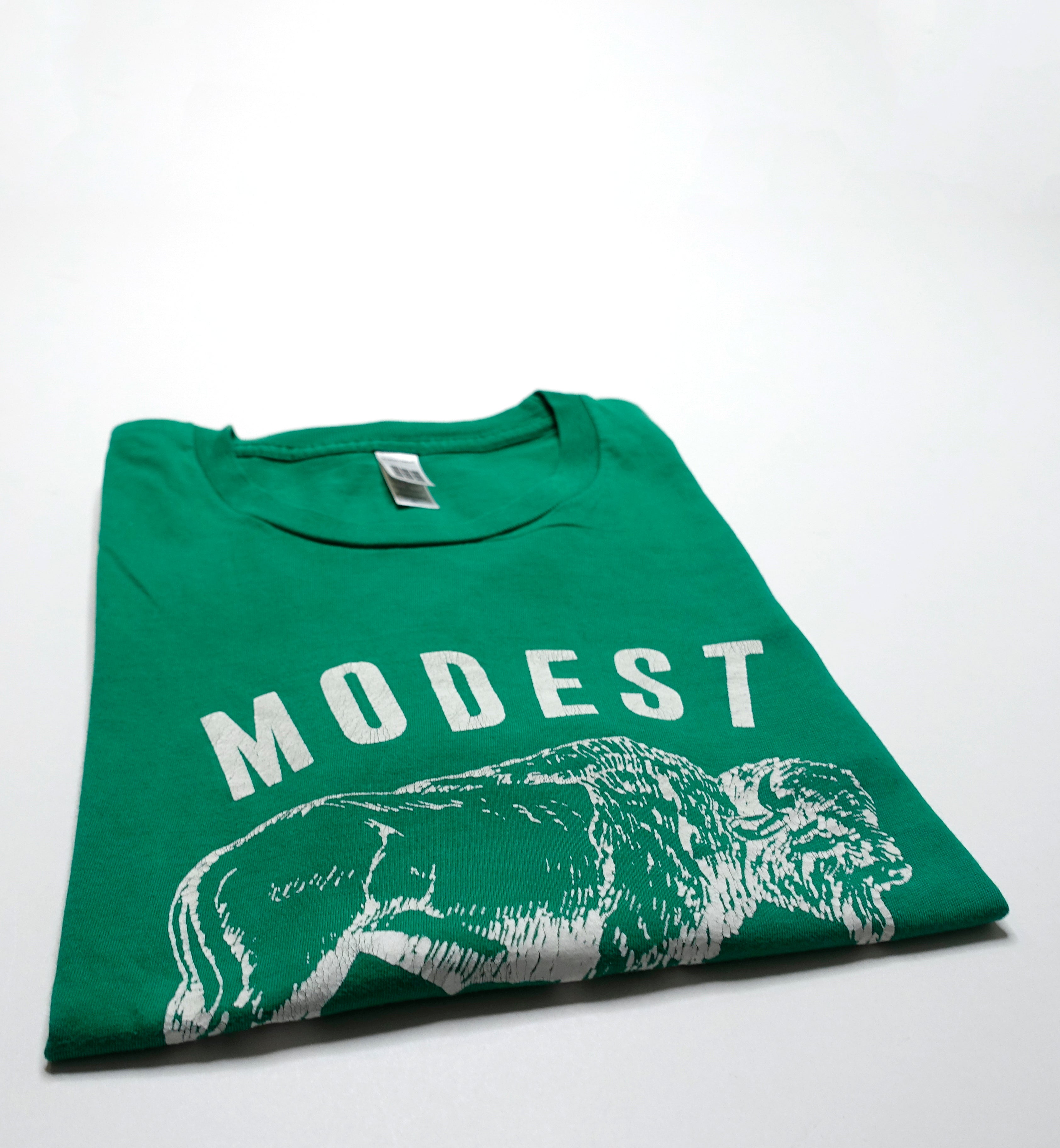 Modest Mouse - 00's Buffalo 1/C Green Shirt Size XL