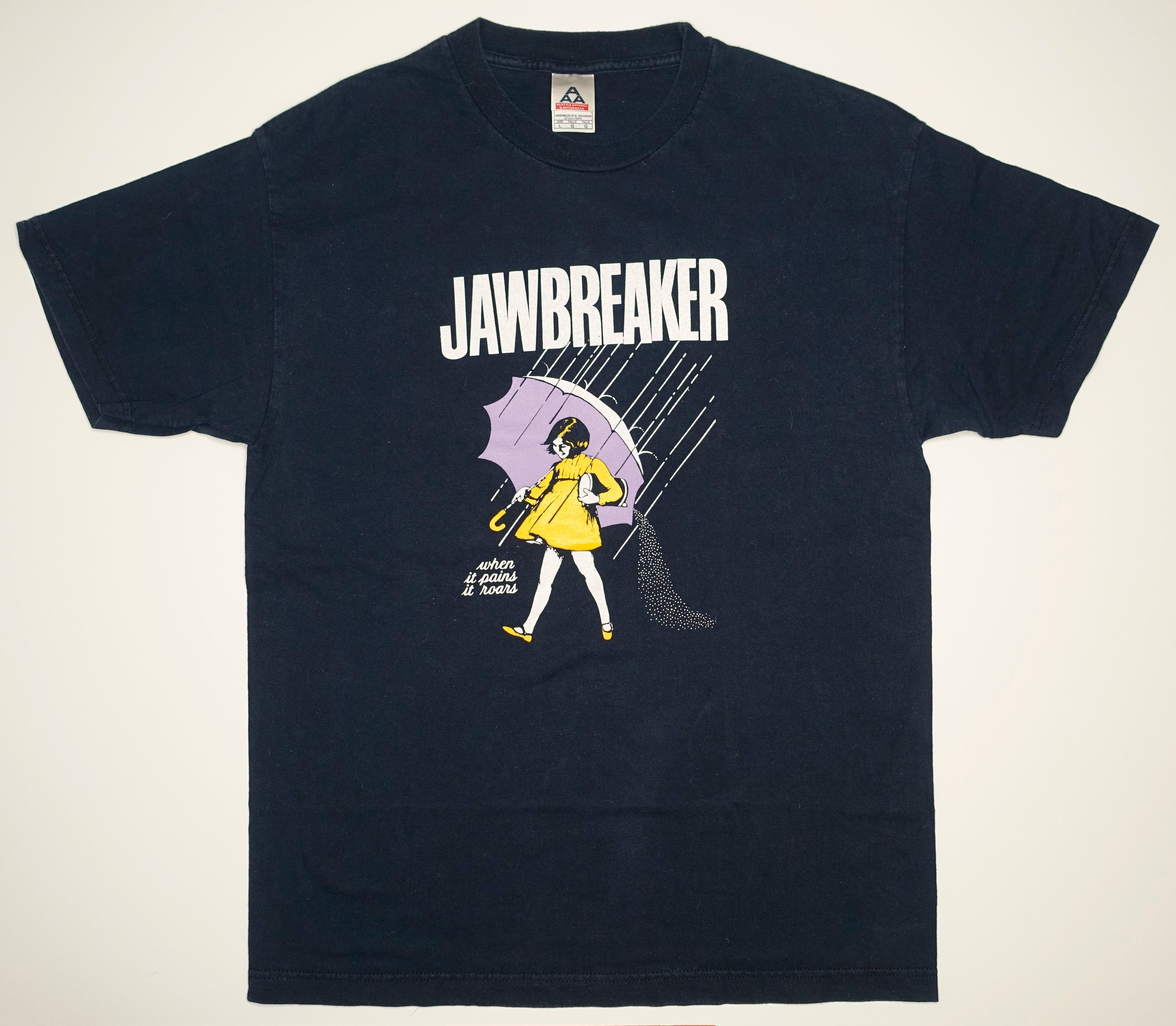 Jawbreaker - When It Pains Its Roars Tour Shirt Size Large