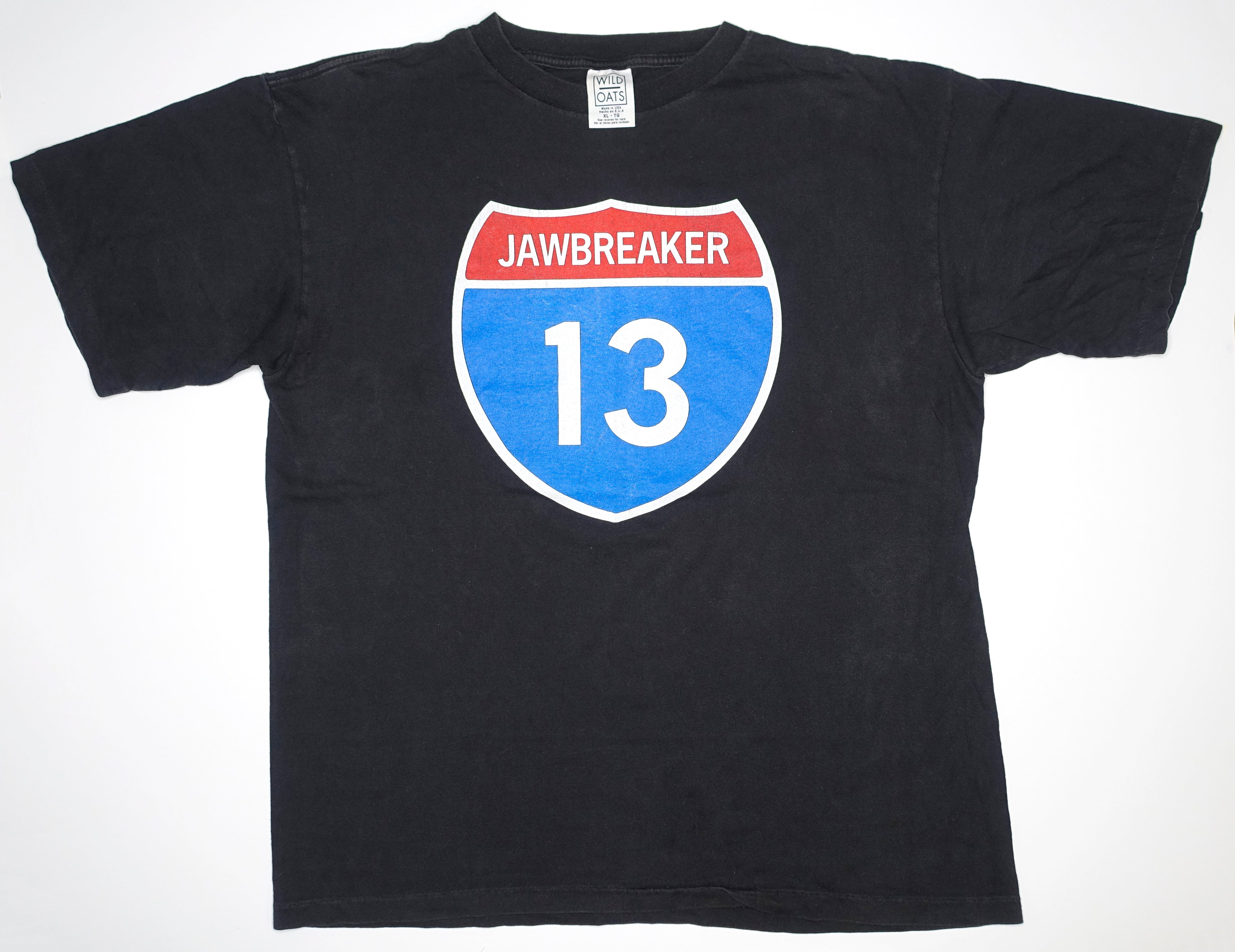 Jawbreaker - Interstate 13 / Dear You 1995 Tour Shirt Size XL