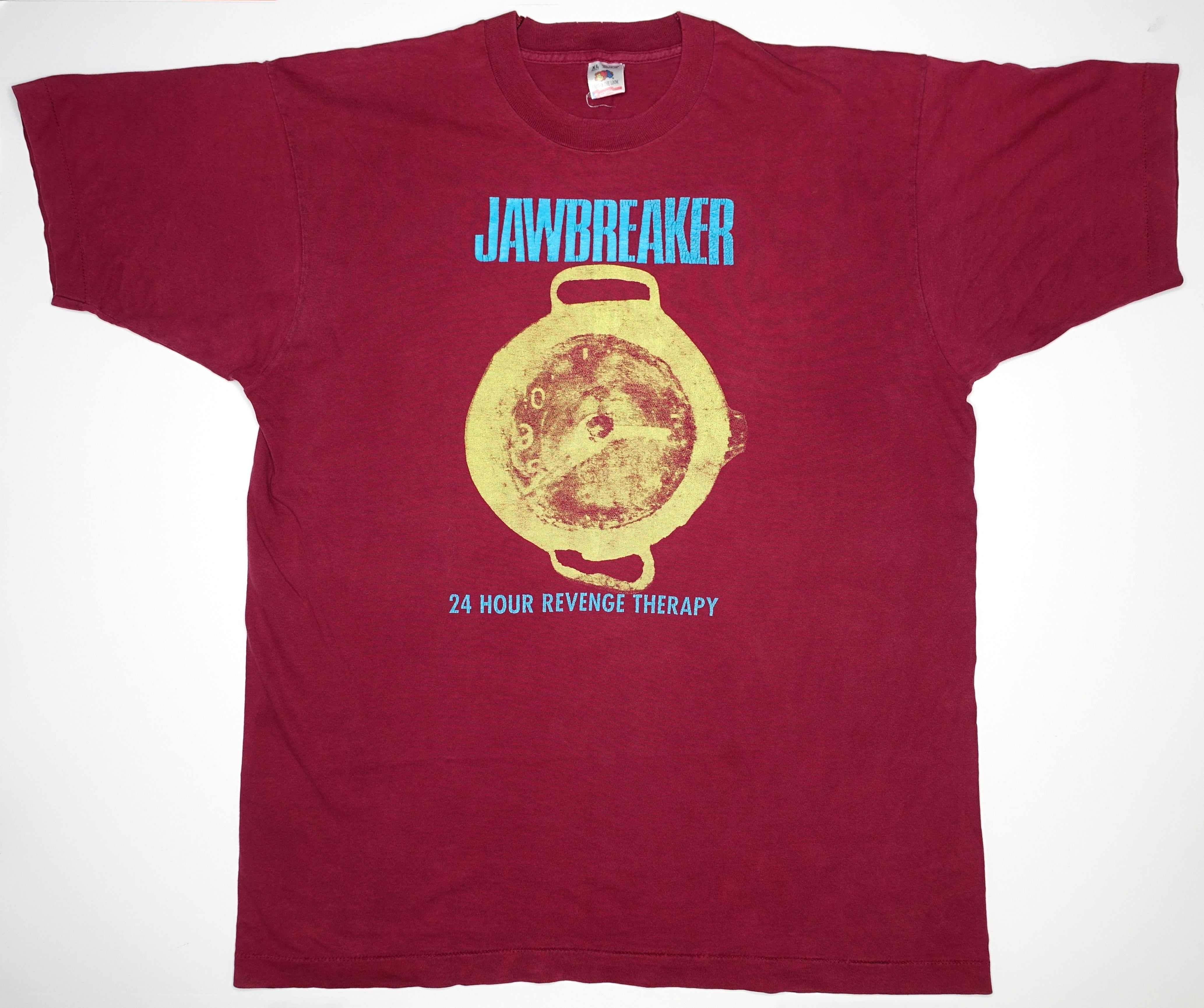 Jawbreaker - 24Hr Revenge Therapy 1994 Tour Shirt Size XL (Maroon)
