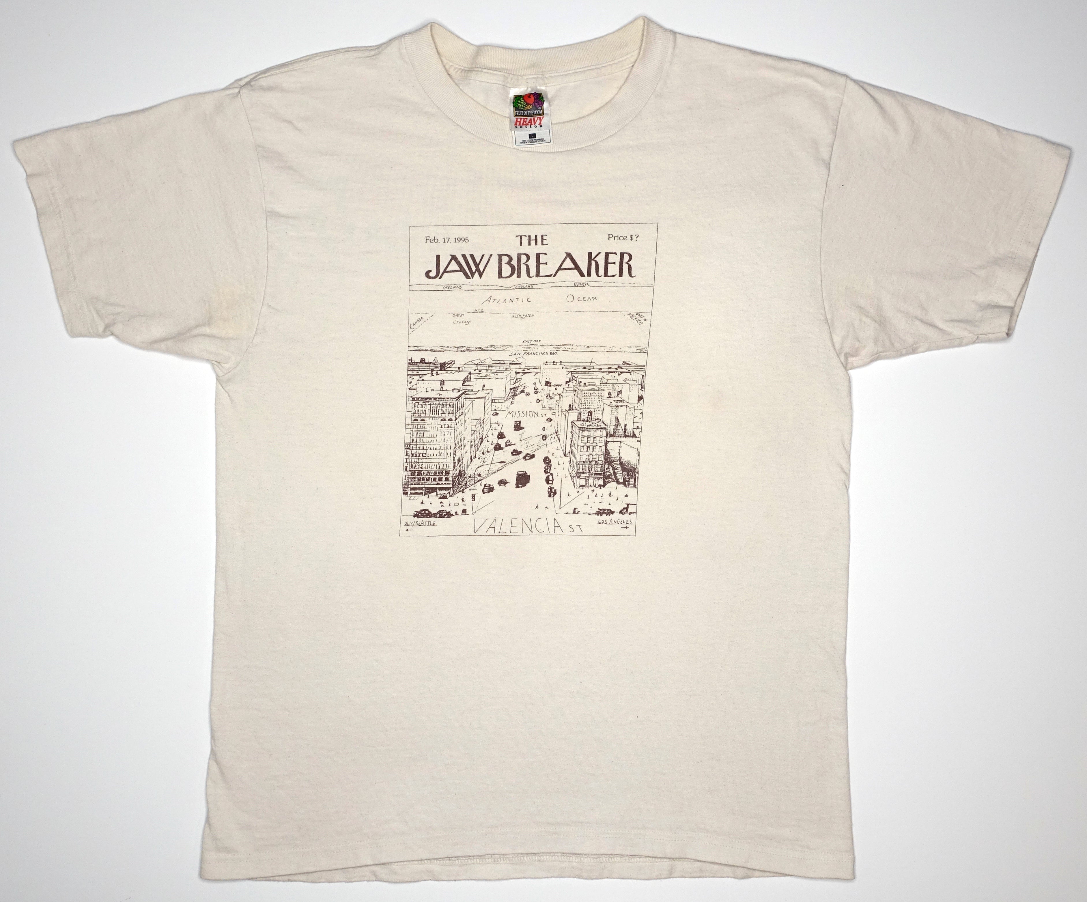 Jawbreaker - New Yorker Tour Shirt Size Large
