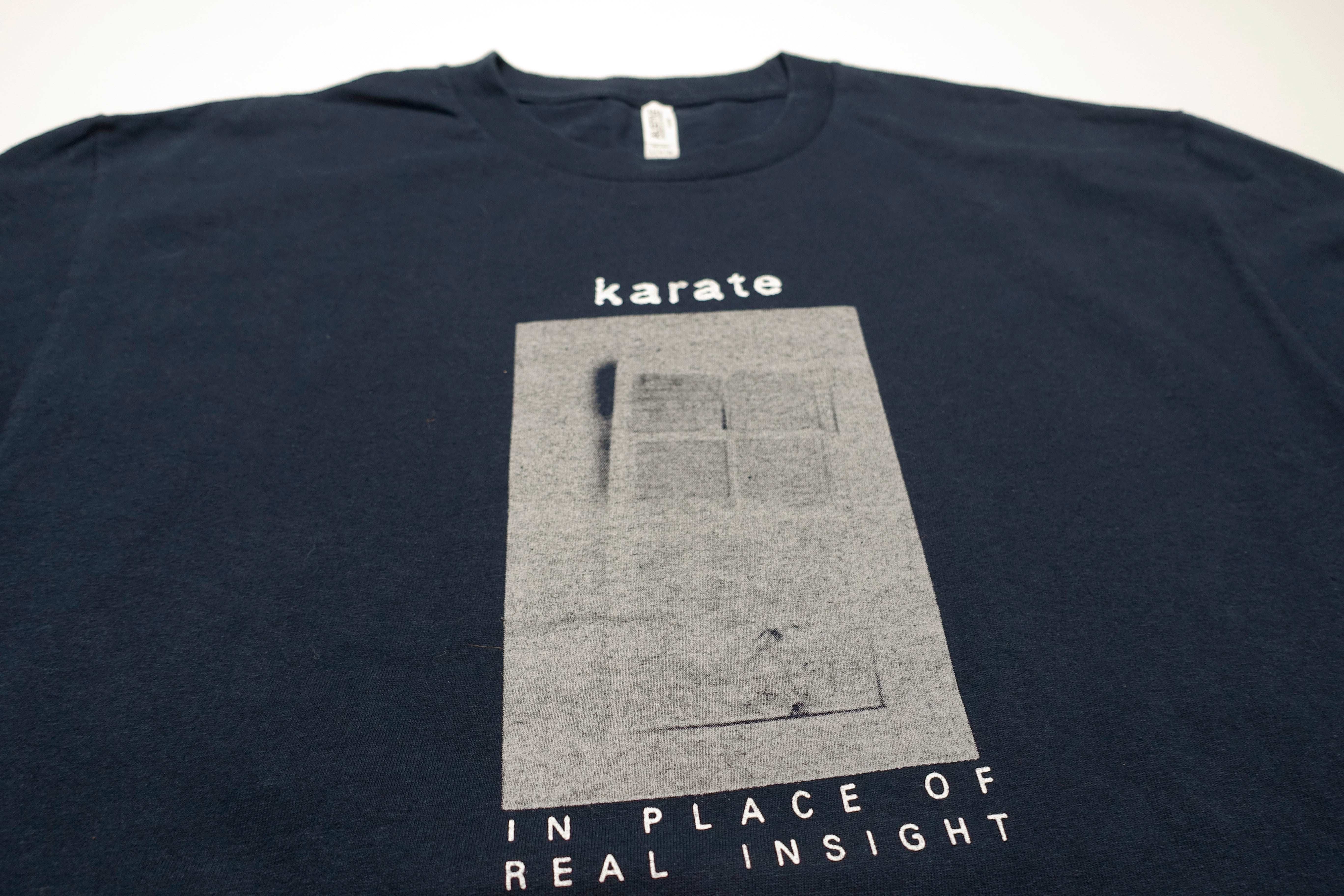 Karate - In Place Of Real Hindsight 1997 Tour Shirt Size Large