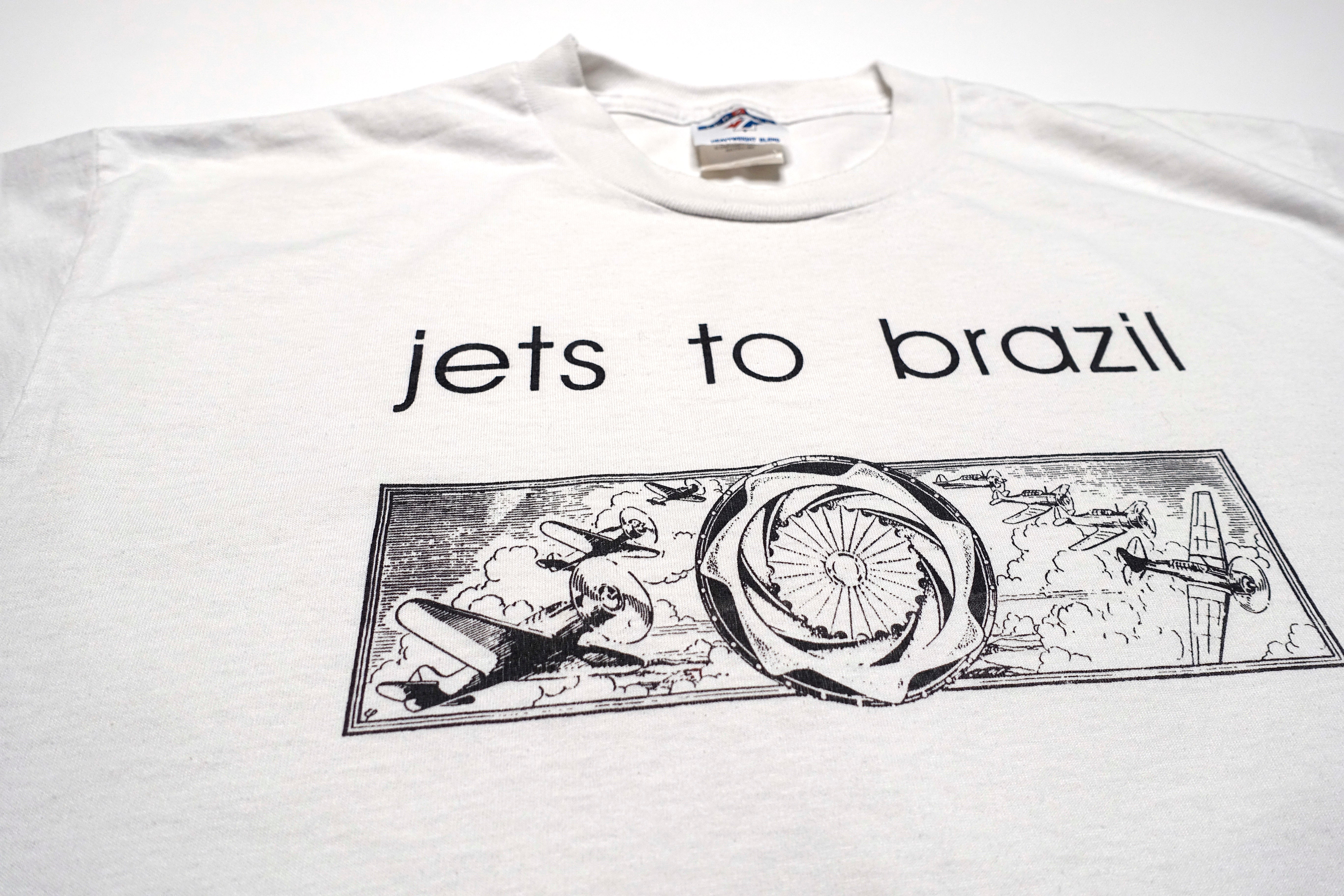 Jets To Brazil - Situacion Del Brasil En El Mundo Tour Shirt Size Large