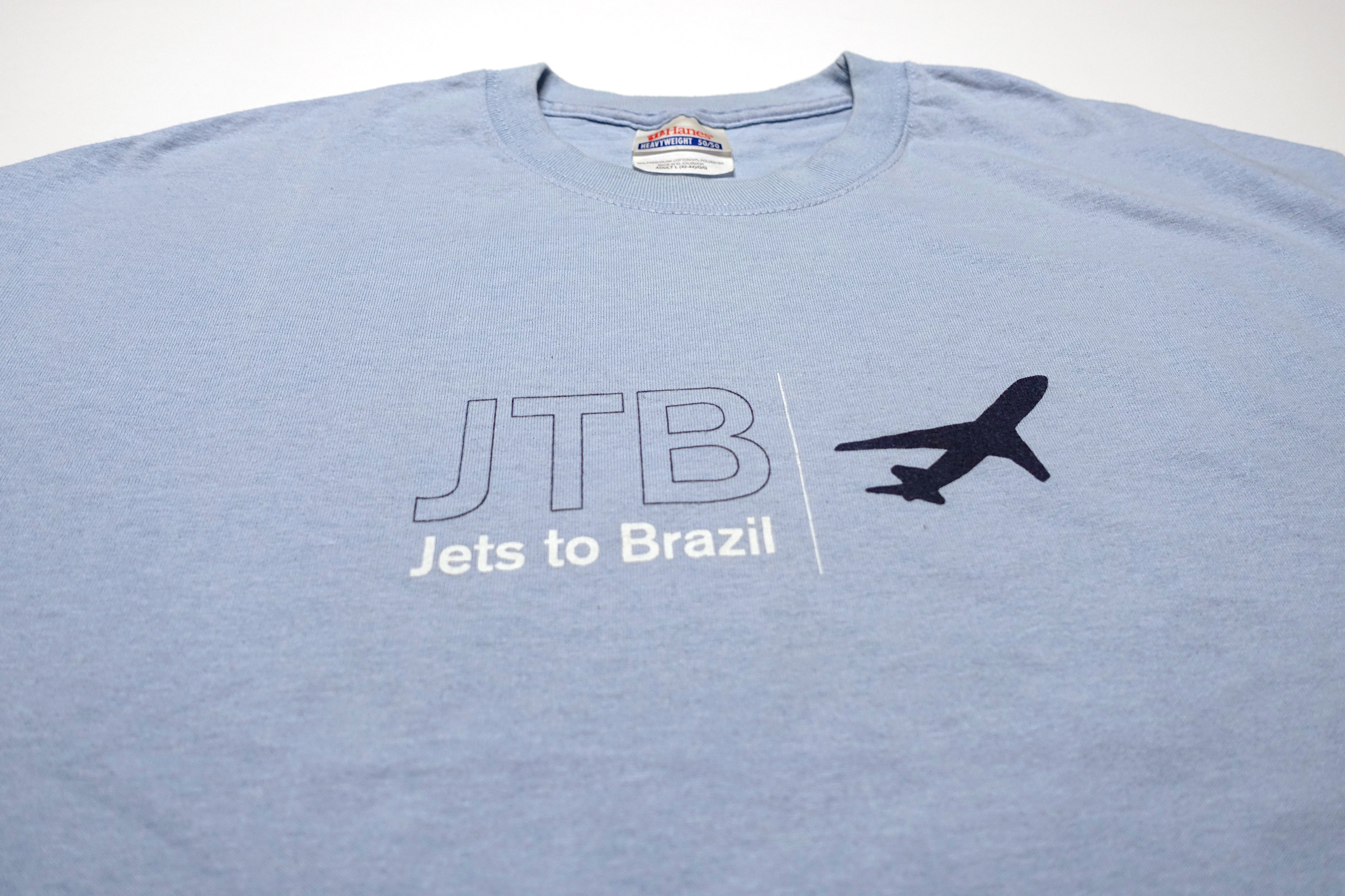 Jets To Brazil - JTB Airlines Tour Shirt Size Large