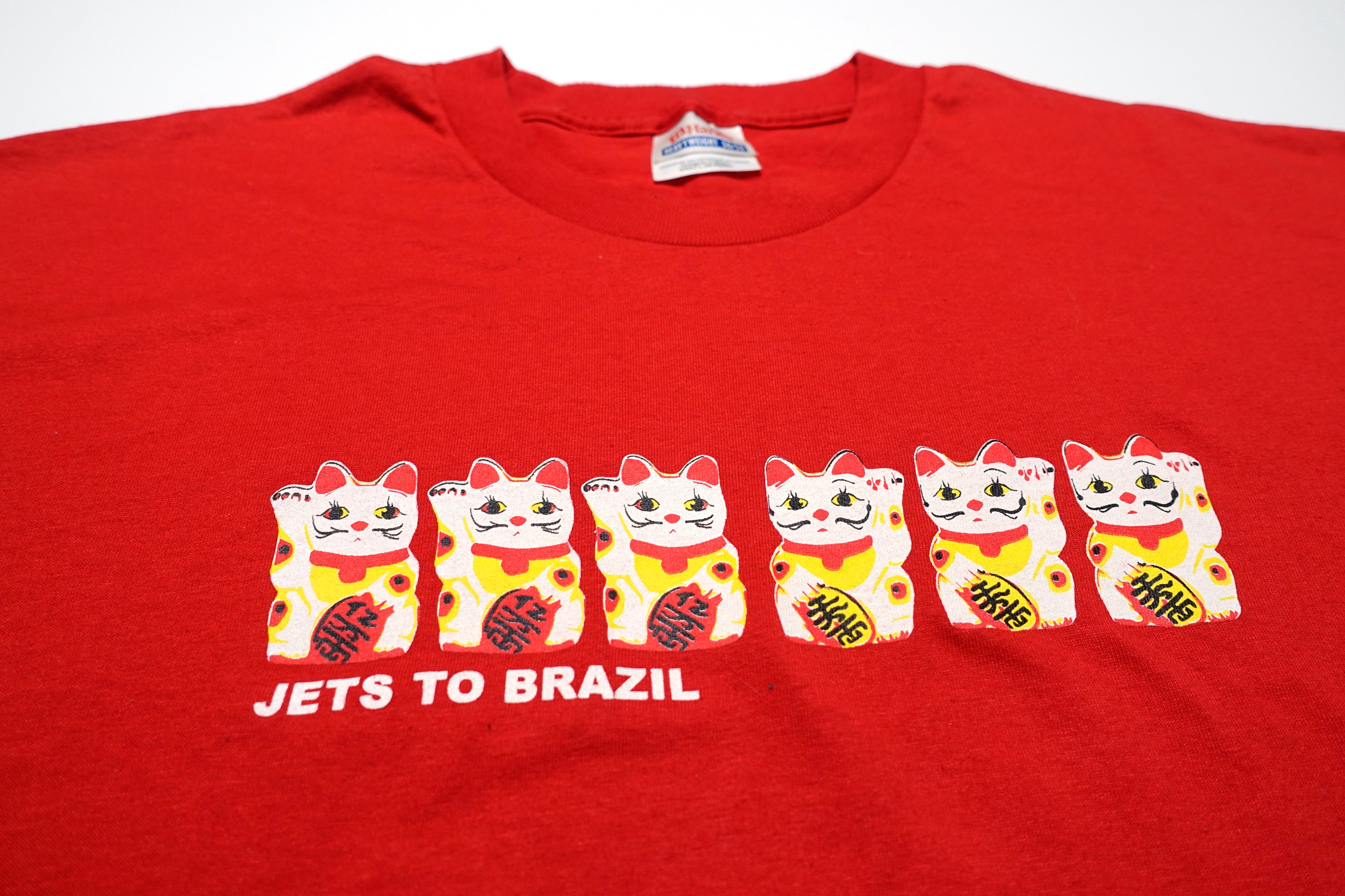 Jets To Brazil - Good Luck Cats Tour Shirt Size Large