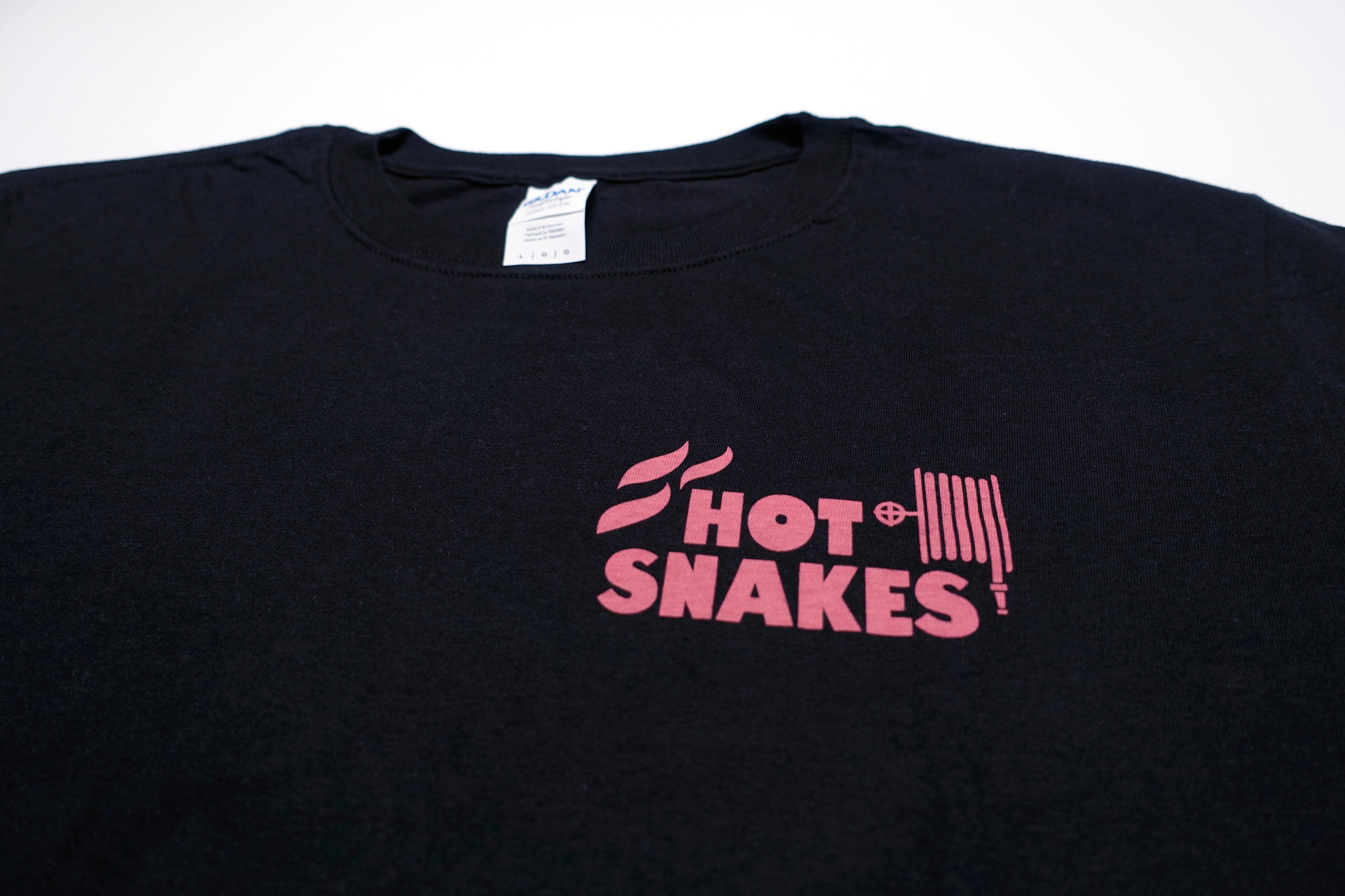 Hot Snakes - Help Yourself Rat Tour Shirt Size Large
