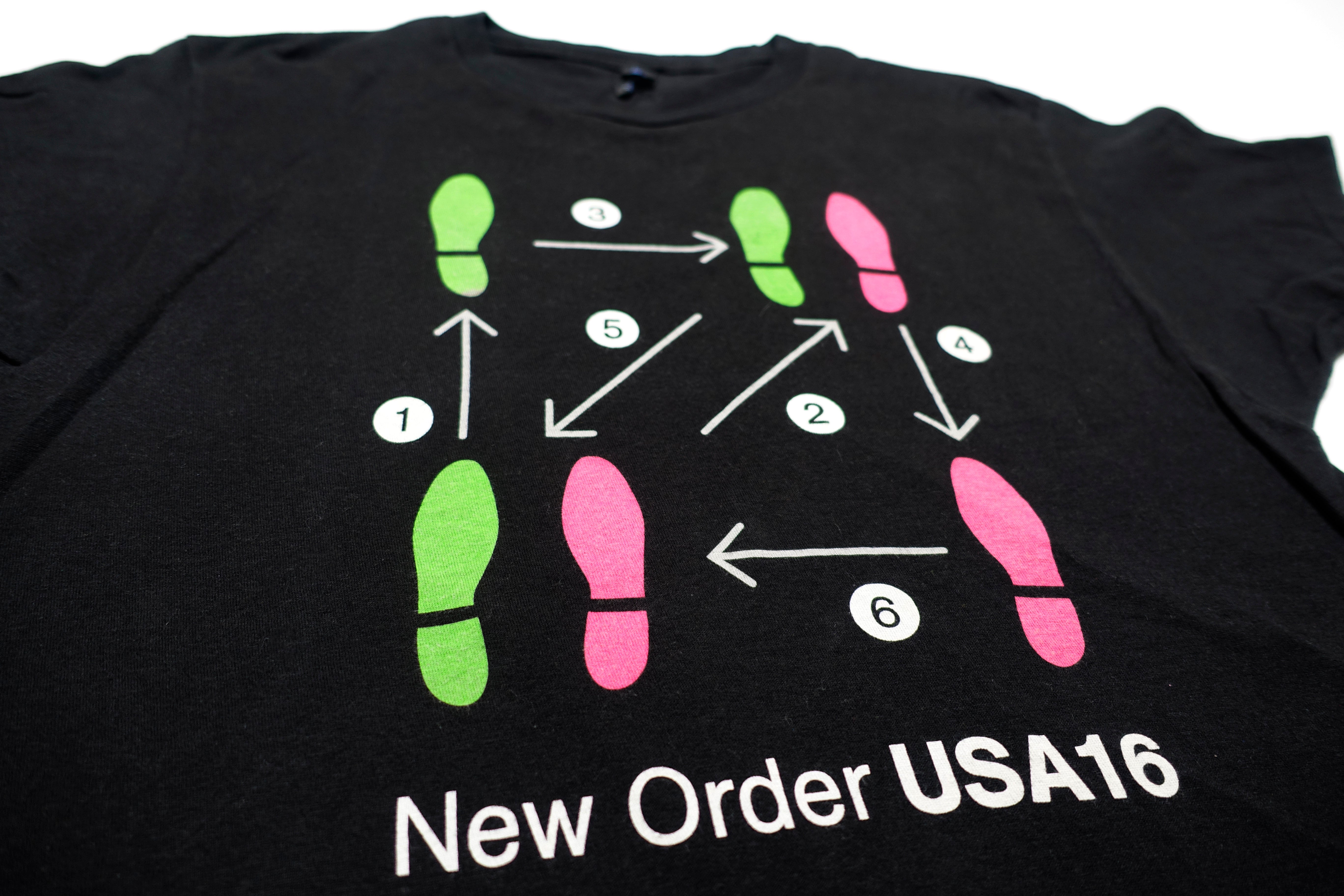 New Order - Music Complete USA 2016 Tour Shirt Size Large