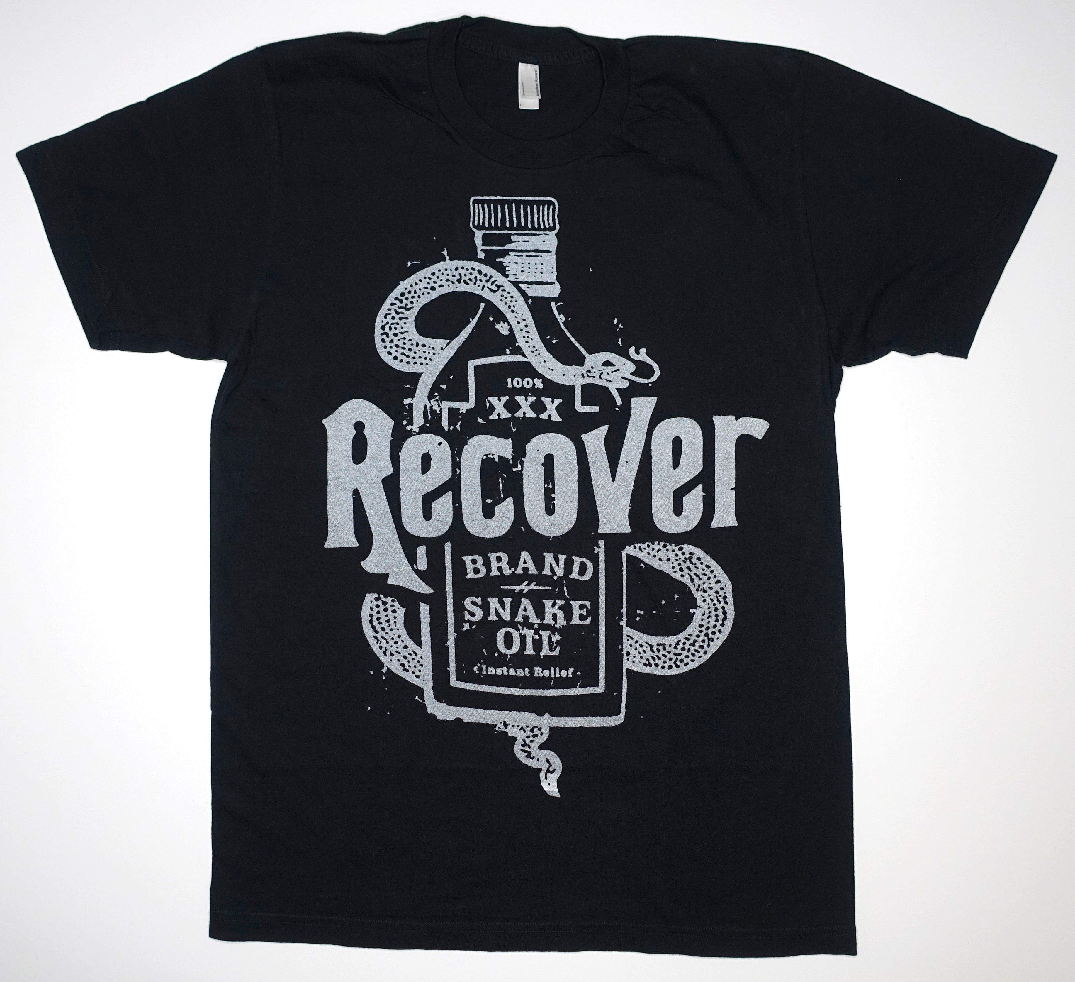 Recover - Snake Oil Tour Shirt Size Large
