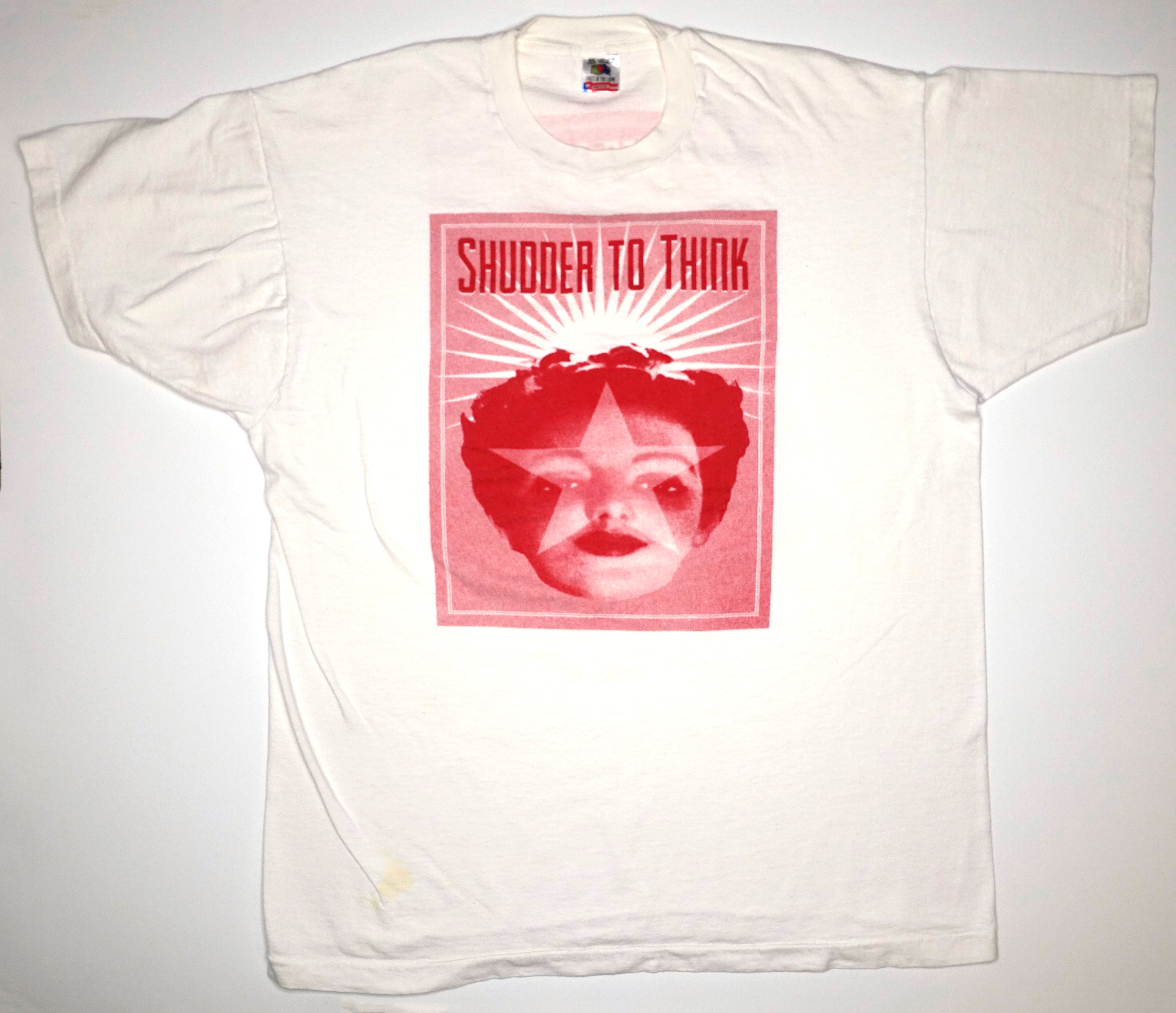 Shudder To Think - Star Face 90's Tour Shirt Size XL