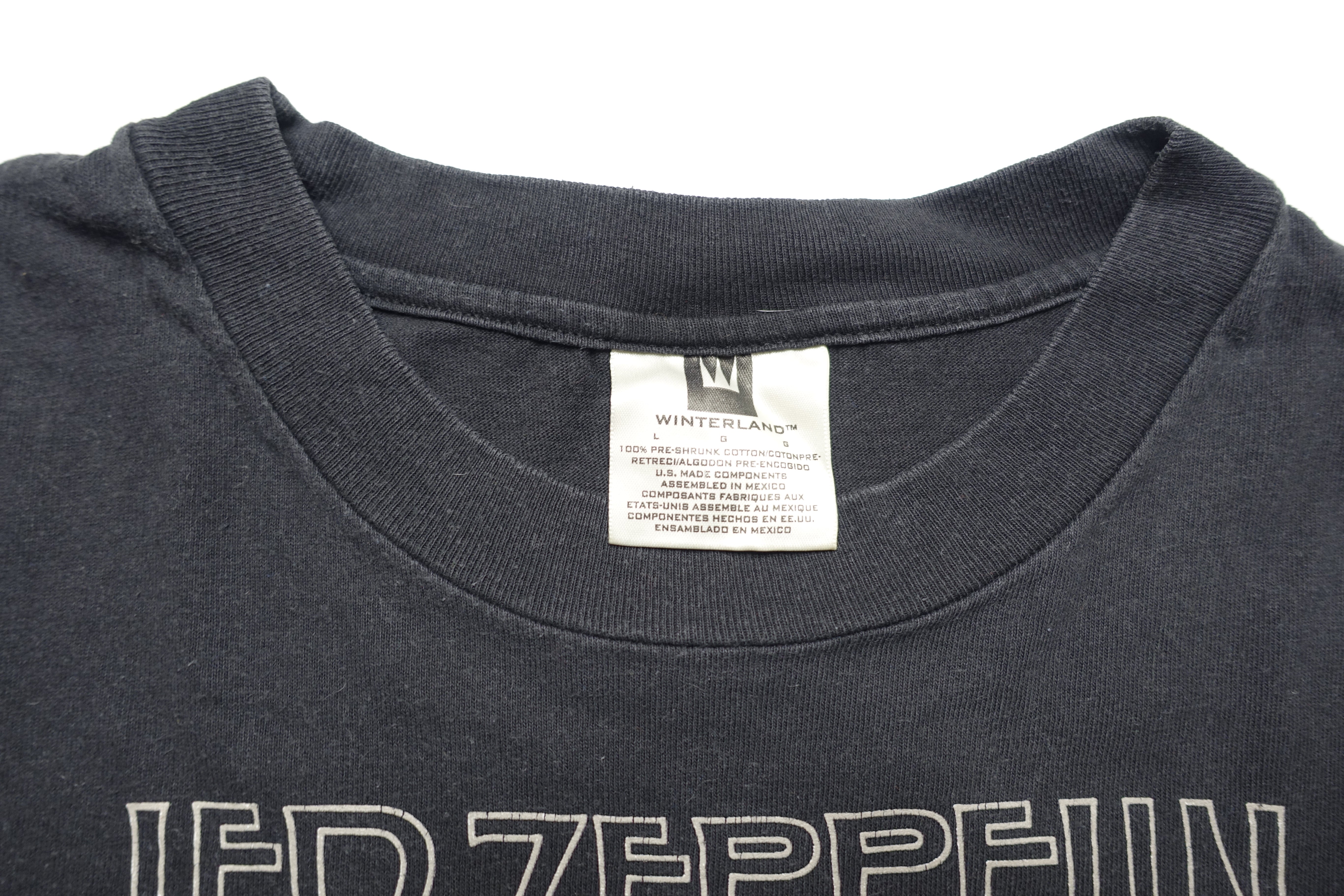 Led Zeppelin - Song Remains The Same Winterland Shirt Size Large