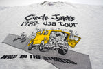 Circle Jerks - Wild In The Streets 1982 Tour (Bootleg By Me) Shirt Size XL