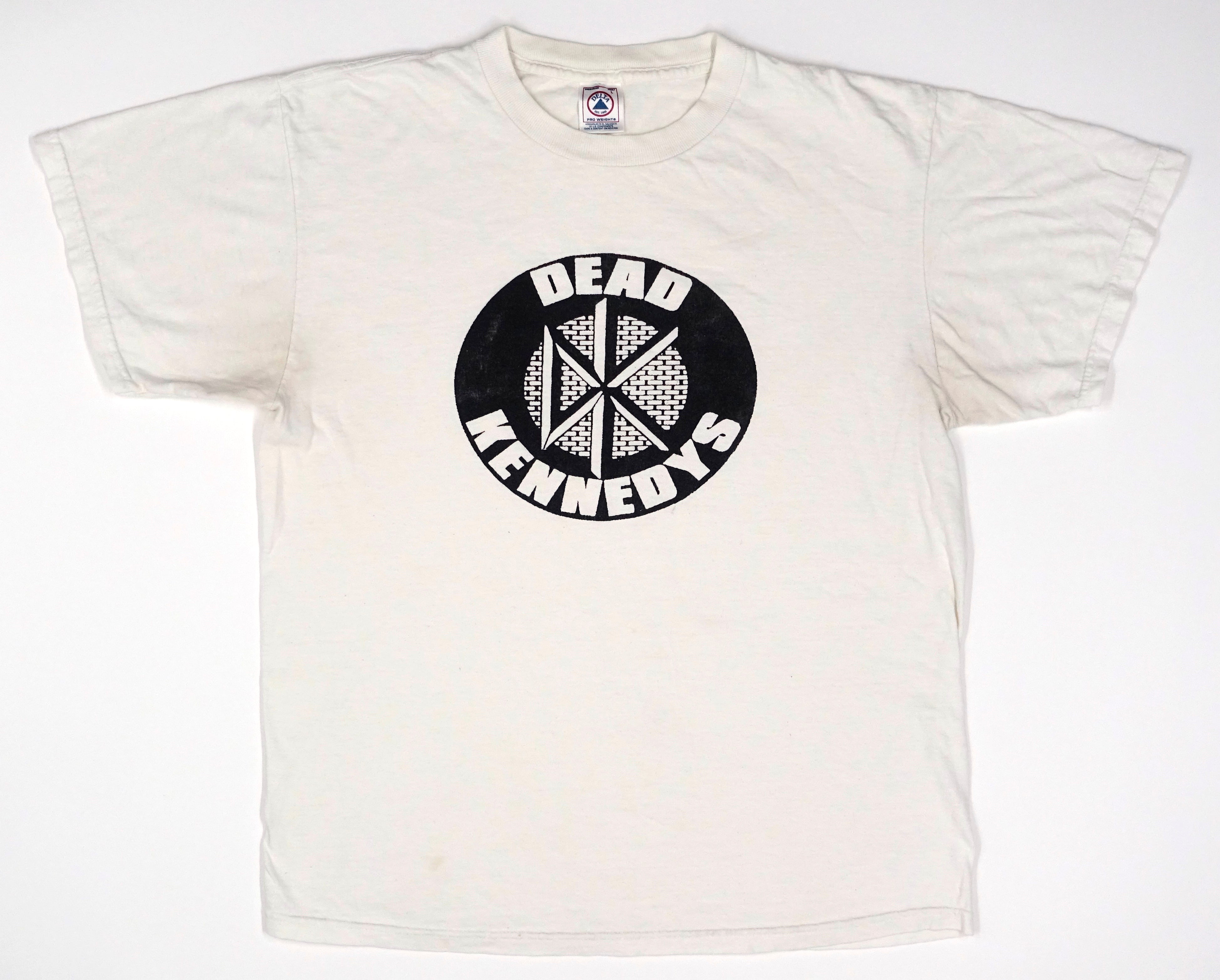 Dead Kennedys - DK Brick Wall Circle Logo 90's Shirt Size Large