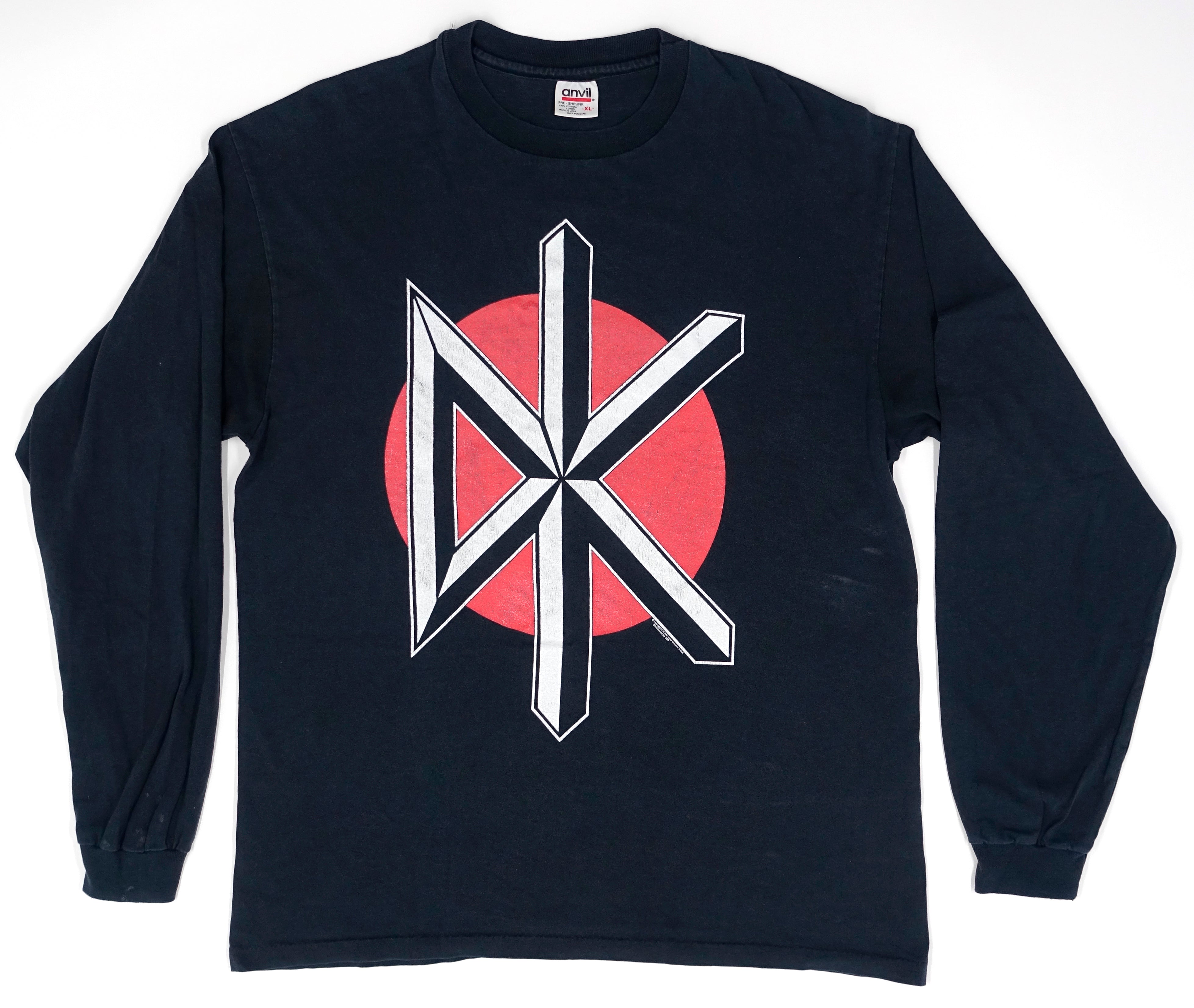 Dead Kennedys - DK Logo ©1997 Long Sleeve Shirt Size XL