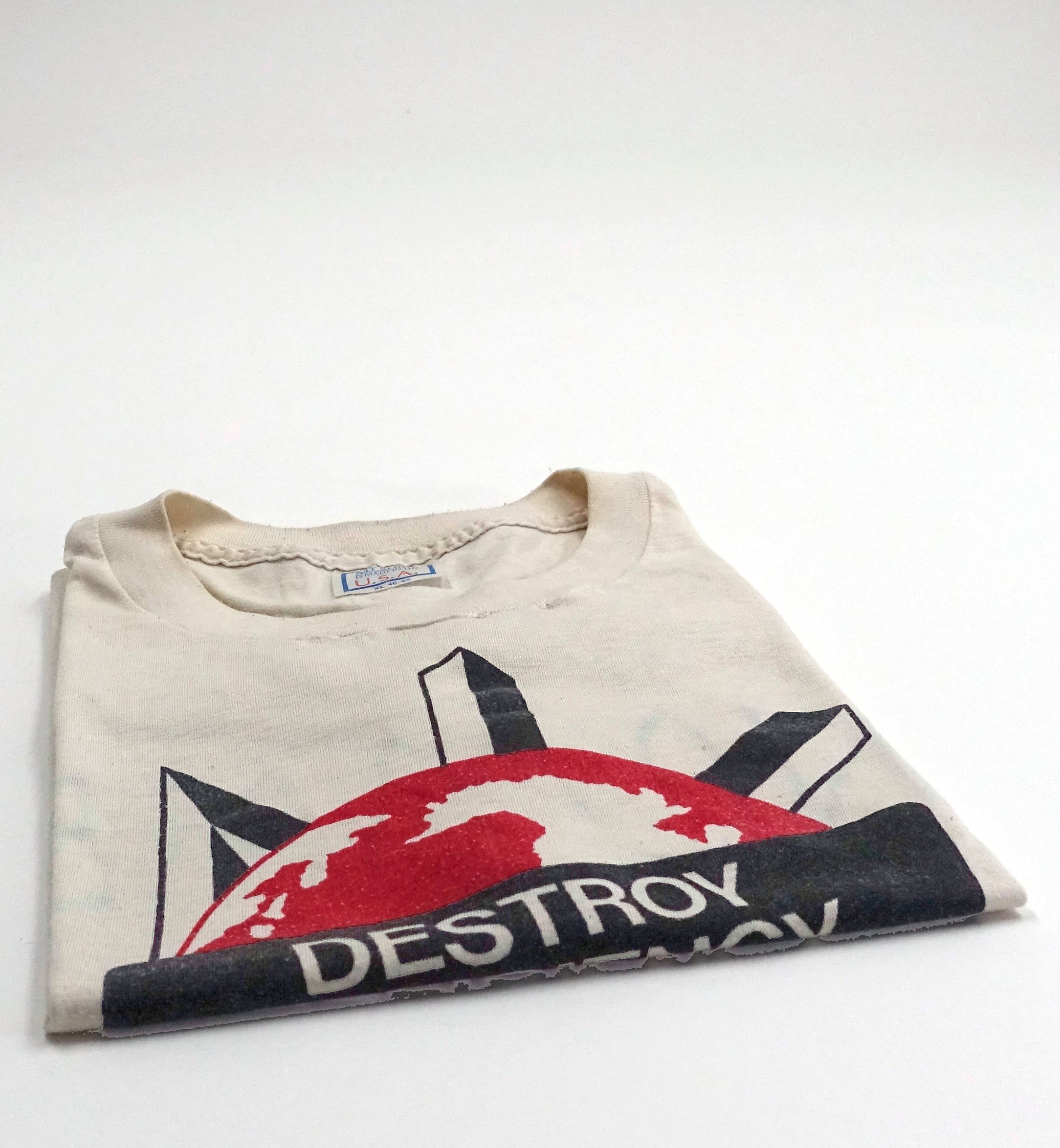 Dead Kennedys - Destroy Efficiency 80s Shirt Size XL