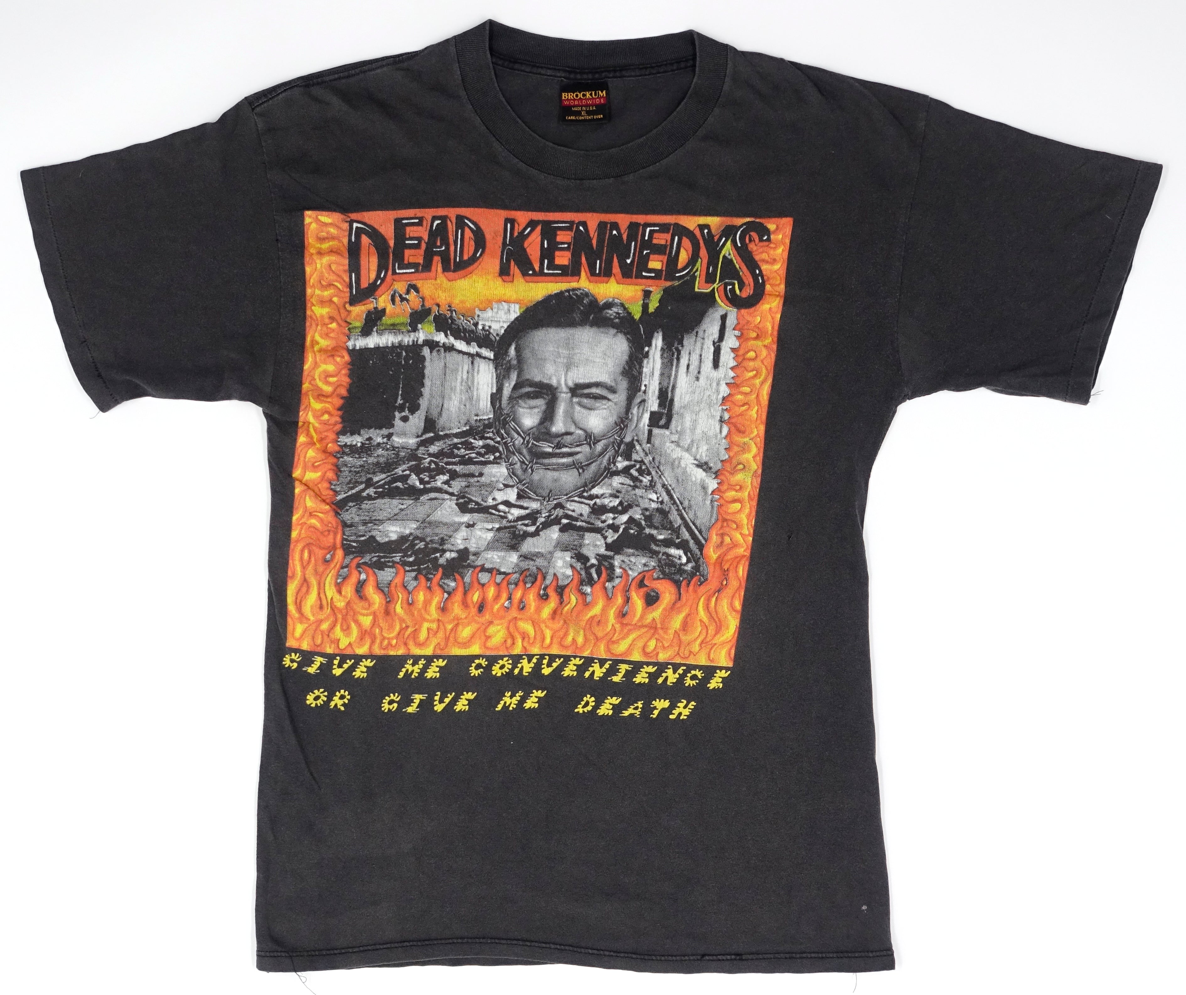 Dead Kennedys - Give Me Convenience Or Give Me Death ©199? Shirt Size XL
