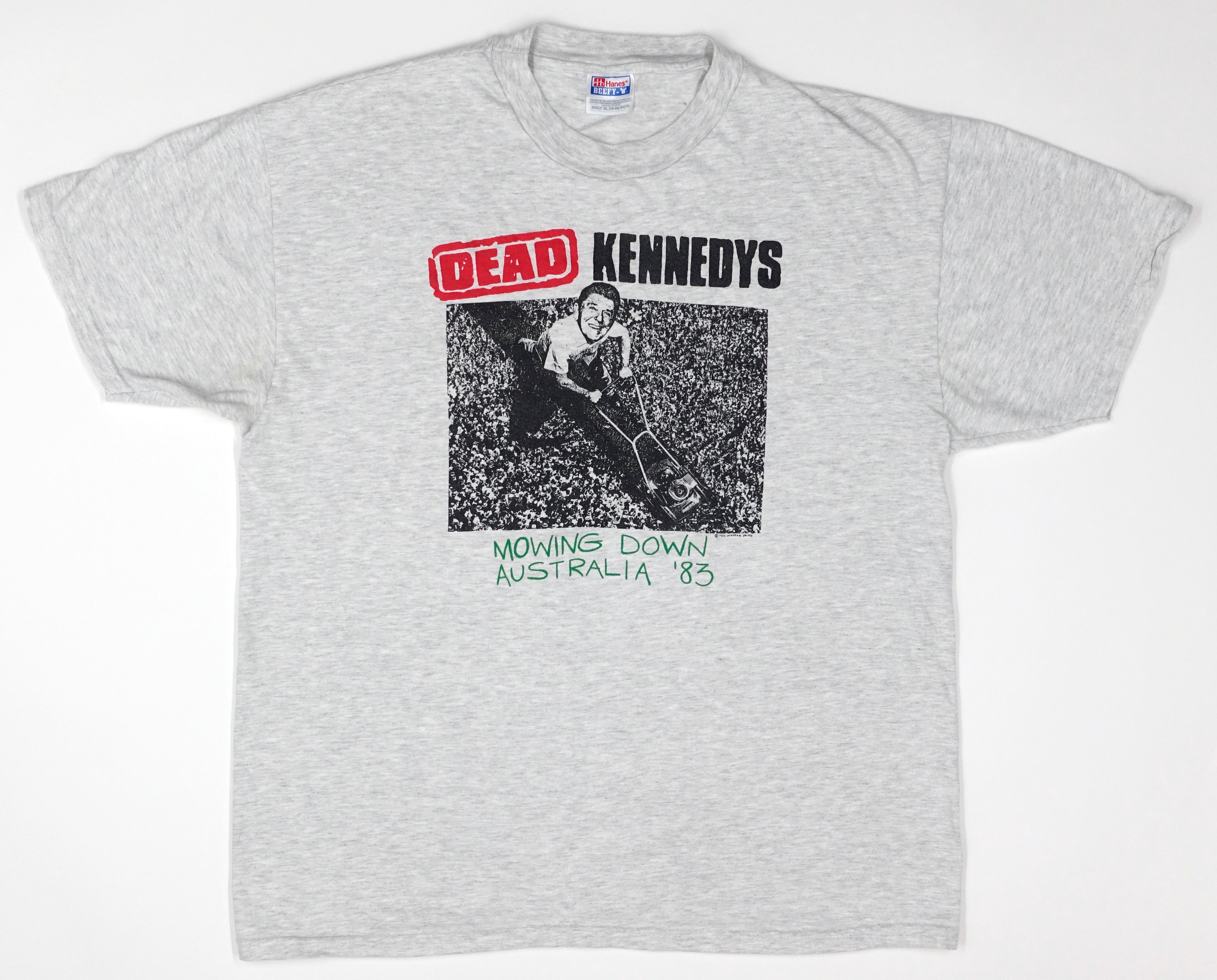 Dead Kennedys - Mowing Down Australia '83 Tour (Bootleg By Me) Shirt Size XL