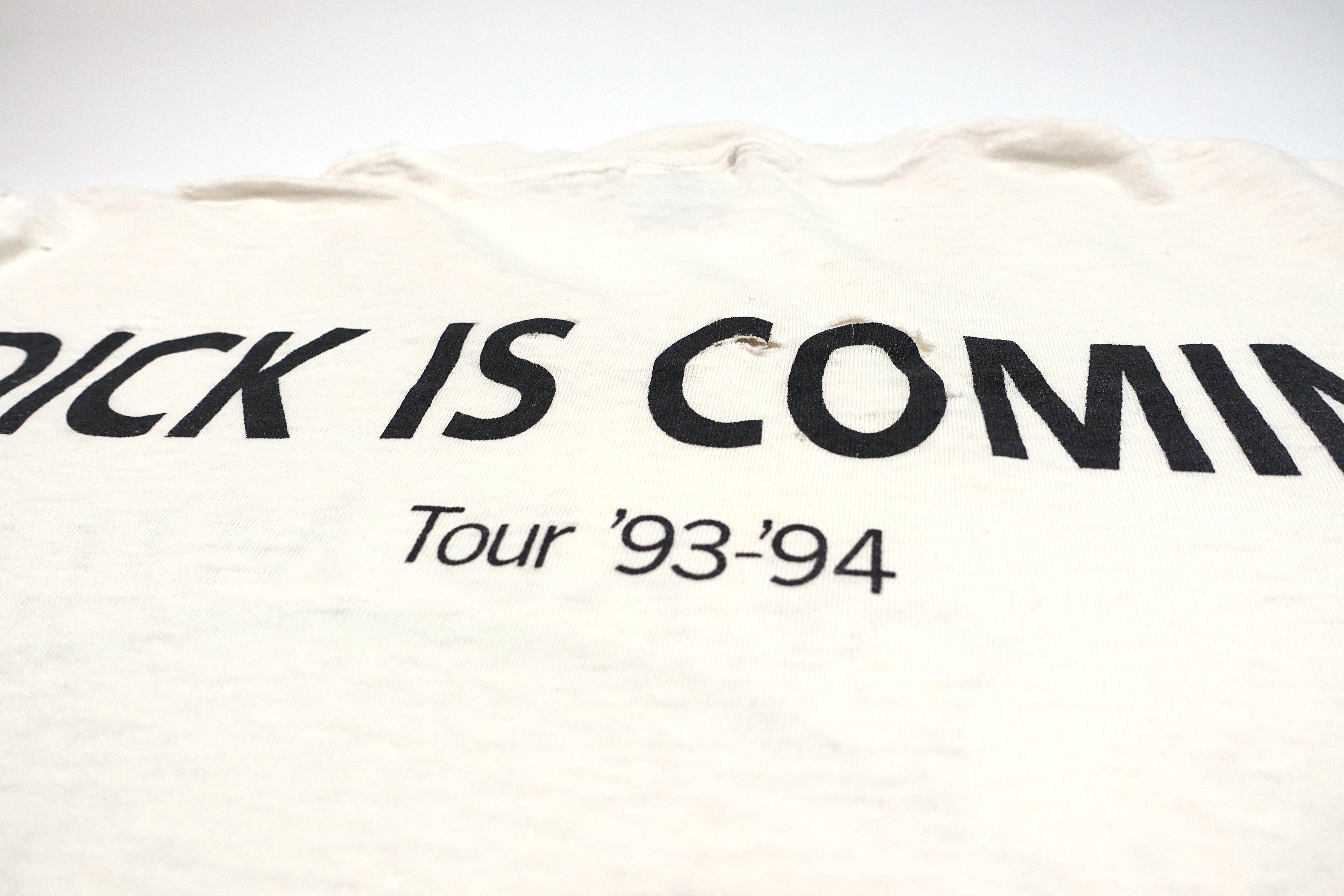 Dead Milkmen - Dick Is Coming 1993-1994 Tour Shirt Size XL