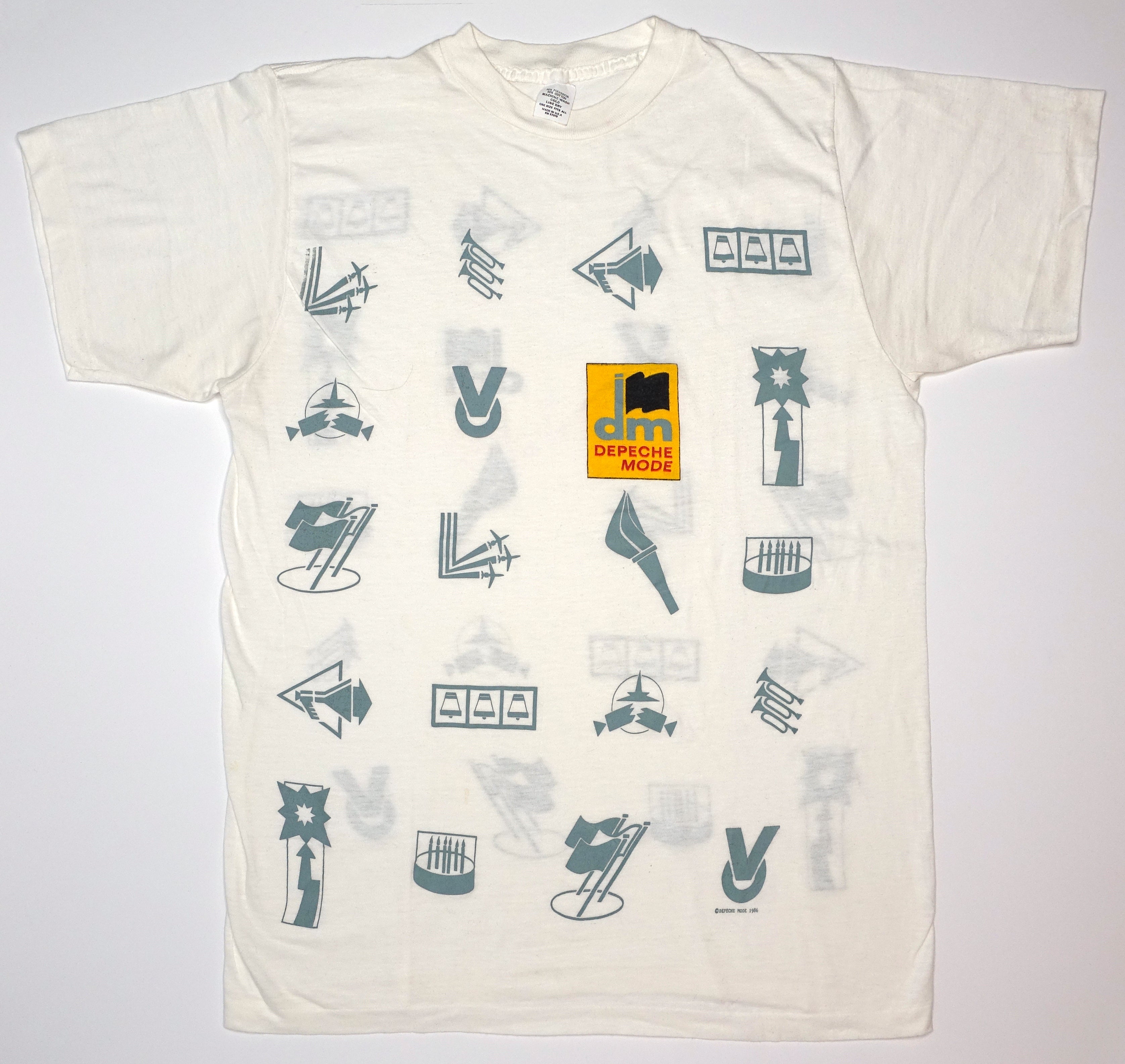 Depeche Mode – Black Celebration 1986 Tour Shirt Size Large