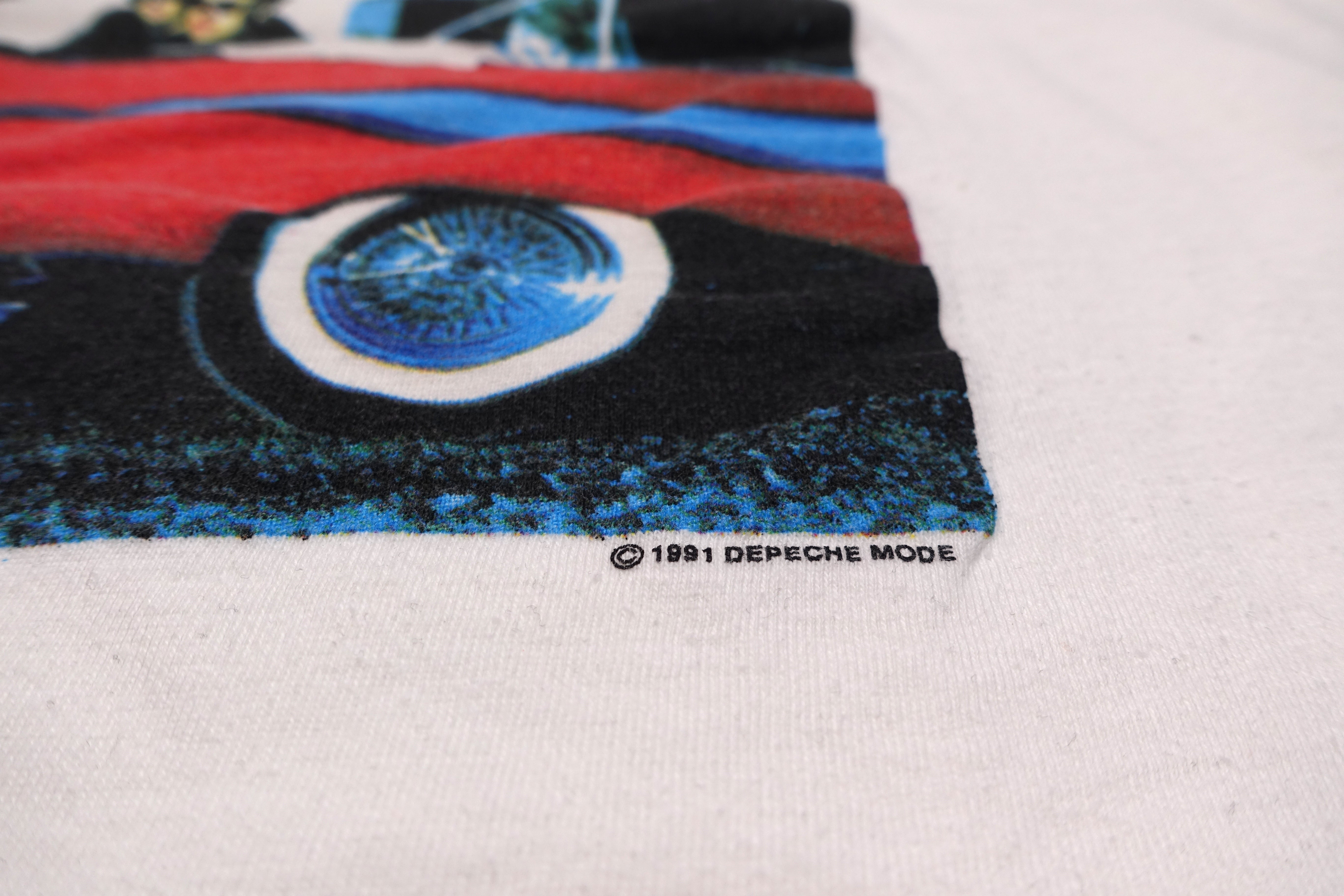 Depeche Mode – Strange Too Another Violation By Anton Corbijn Shirt ©1991 Size XL