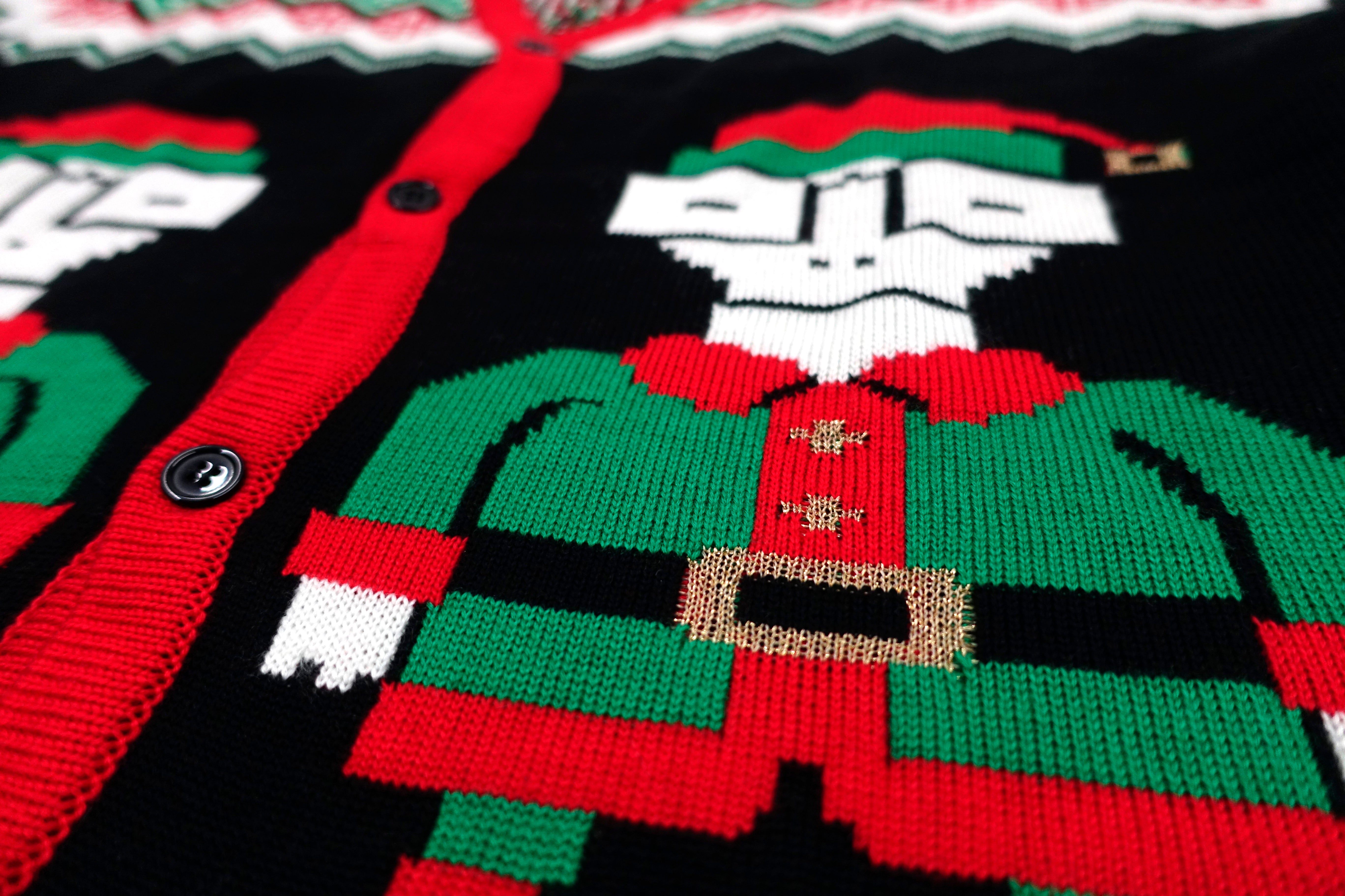 Descendents - Holiday Knit Cardigan 2018 Sweater Size Large