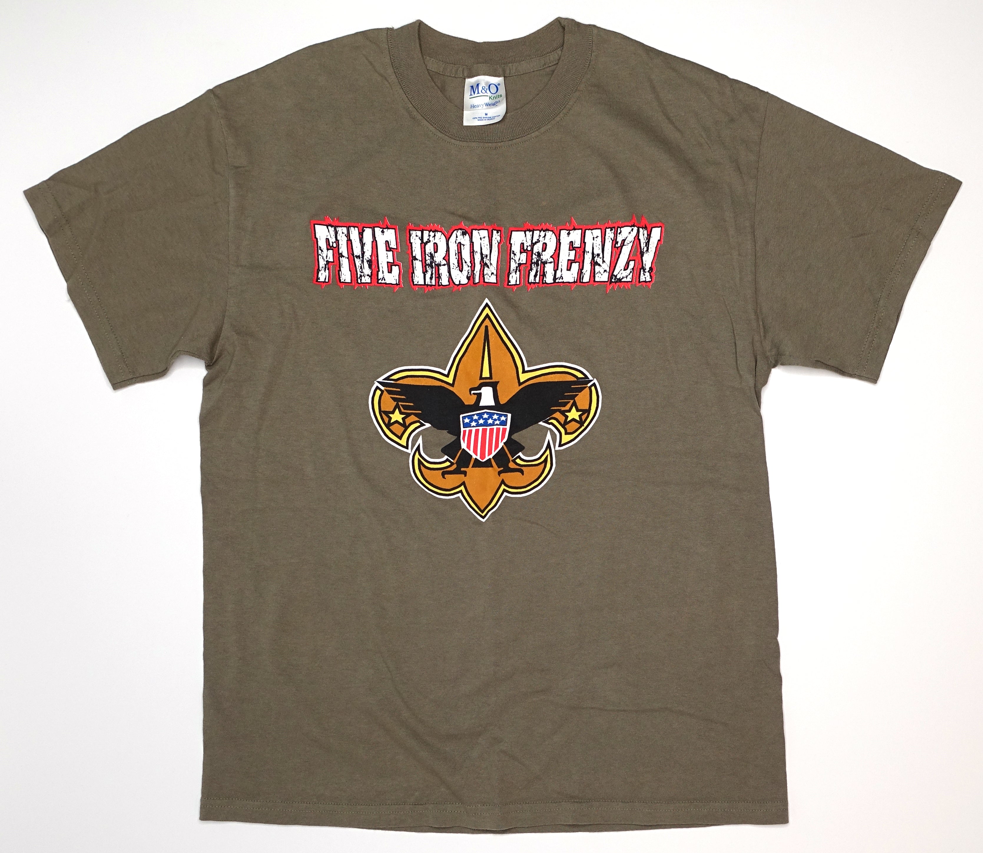 Five Iron Frenzy – Be Prepared Tour Shirt Size Medium