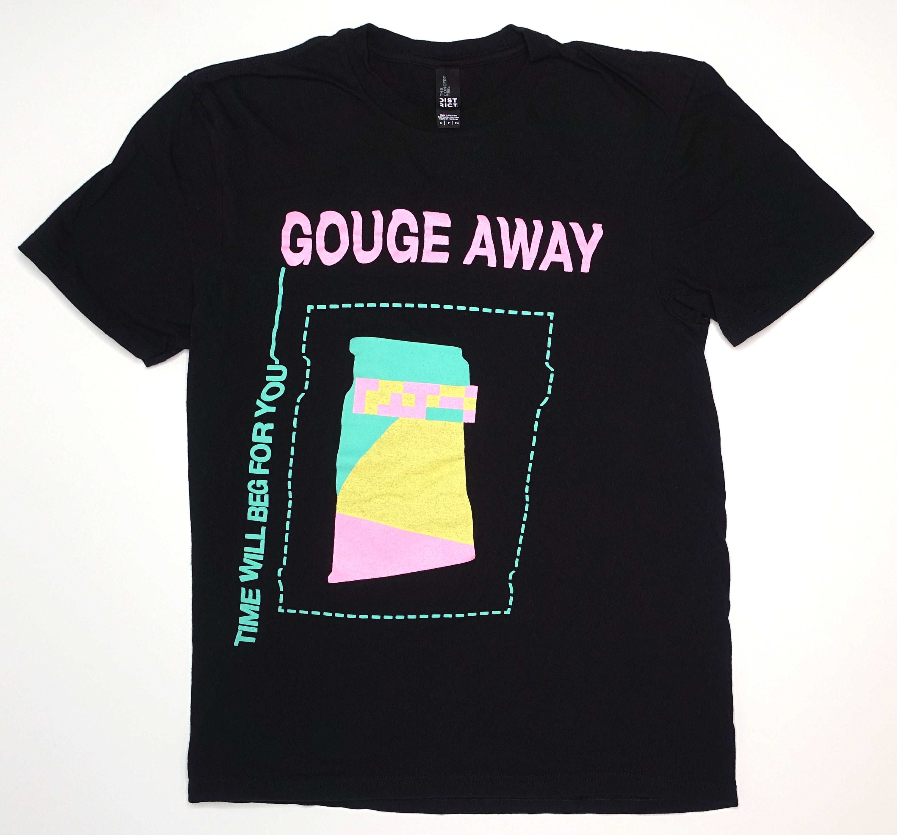 Gouge Away – Time Will Beg For You Tour Shirt Size Small