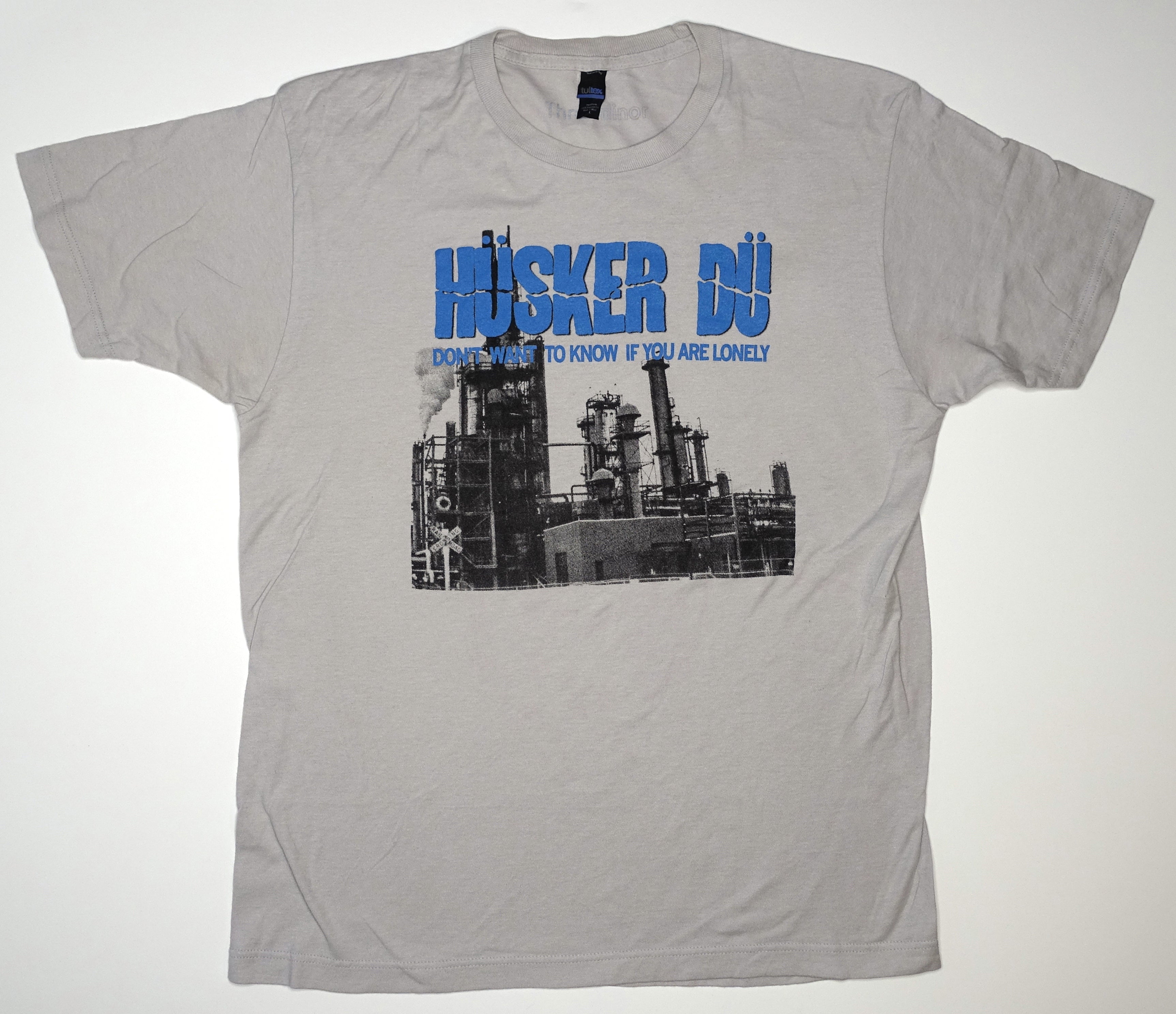 Husker Du - Don't Wanna Know... Shirt Size Large (Bootleg by Me)