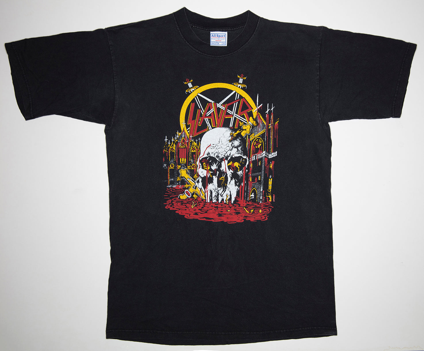 Slayer - South Of Heaven 1988 Tour Shirt Size Large