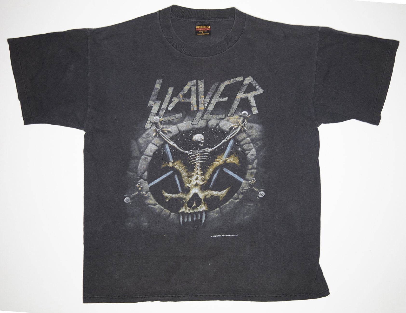 Slayer - Divine Intervention 1994 US Tour Shirt Size XL