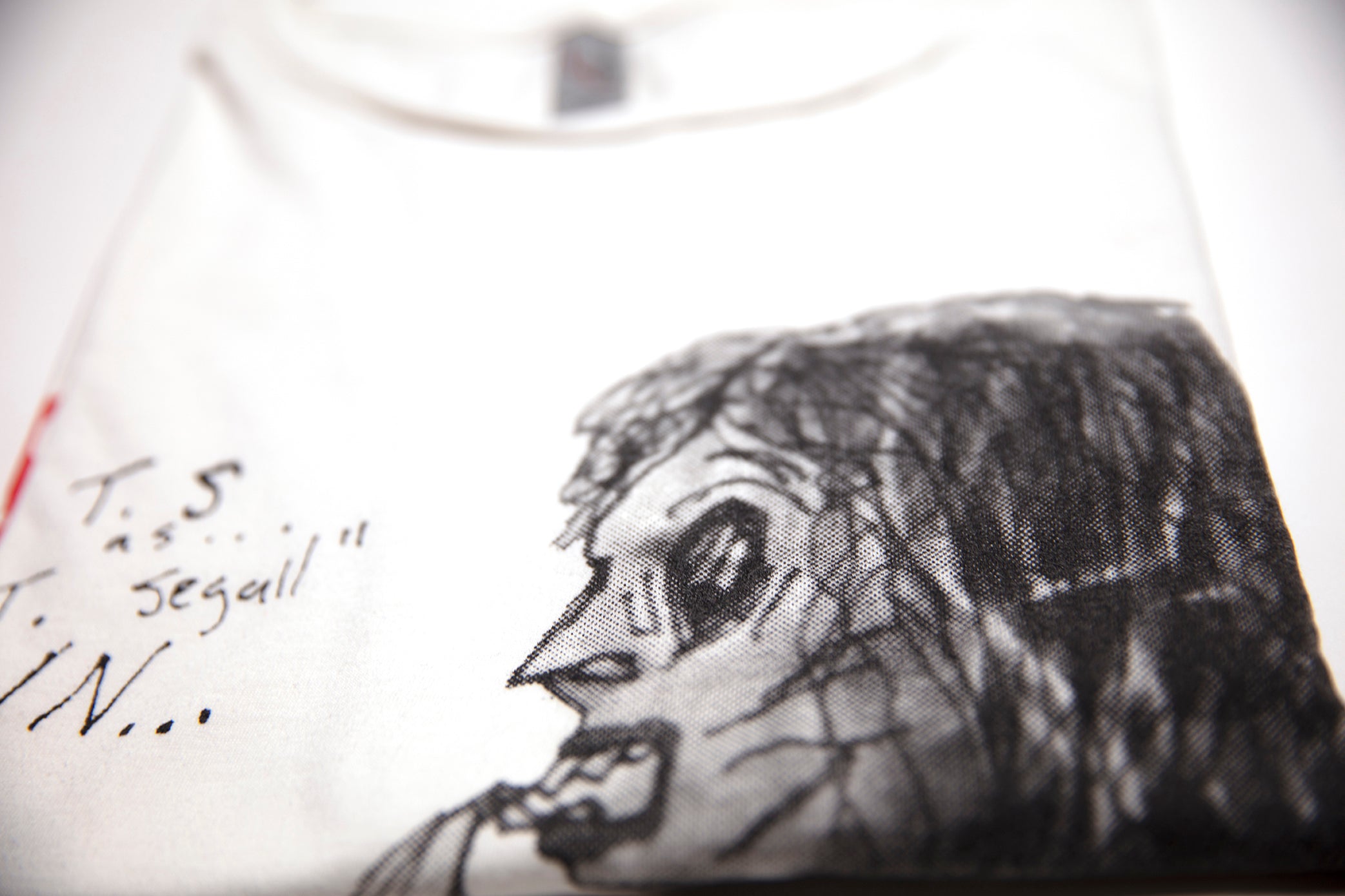 Ty Segall - T.S. As T. Segall In...Tour Shirt Size Large White