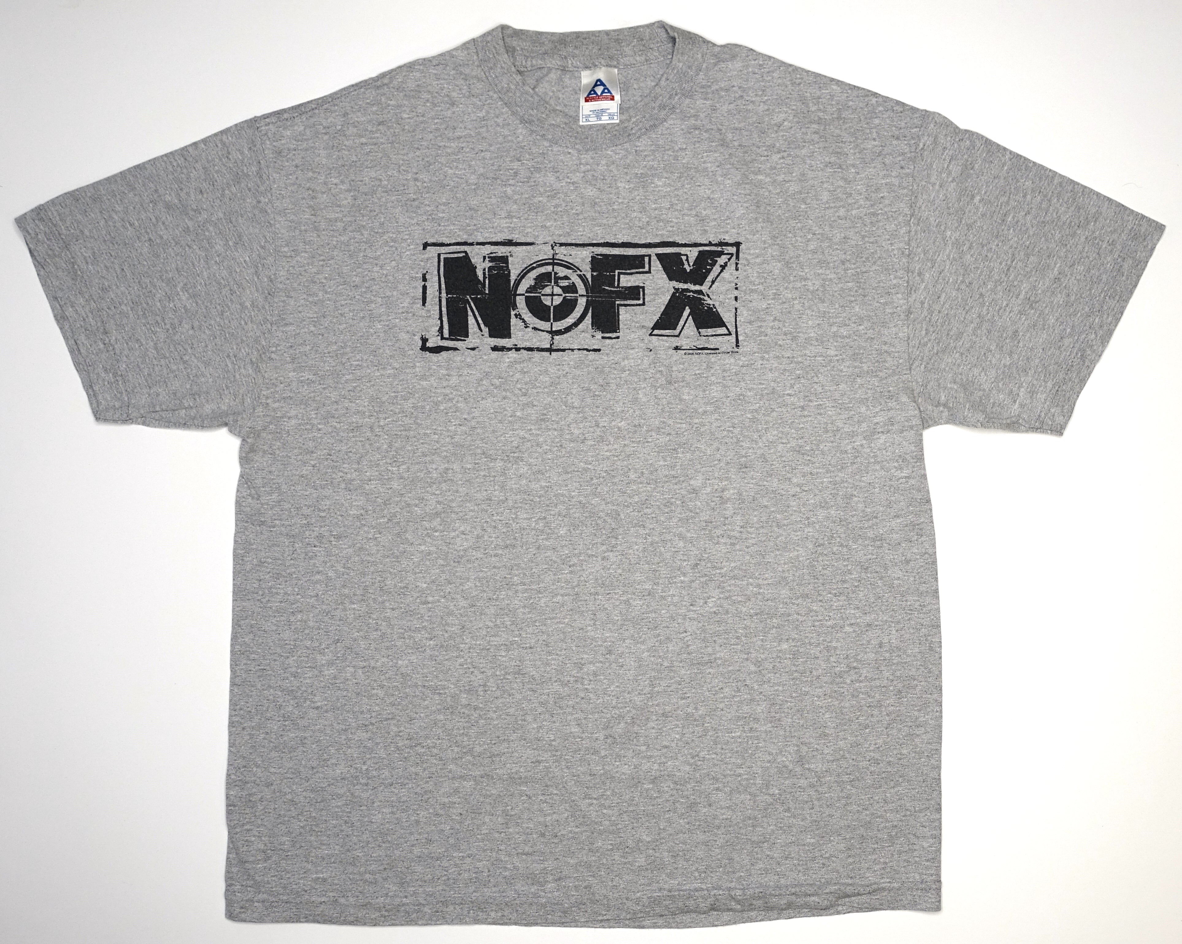 NOFX - Punk Crest / Wolves In Wolves' Clothing 2006 Tour Shirt Size XL