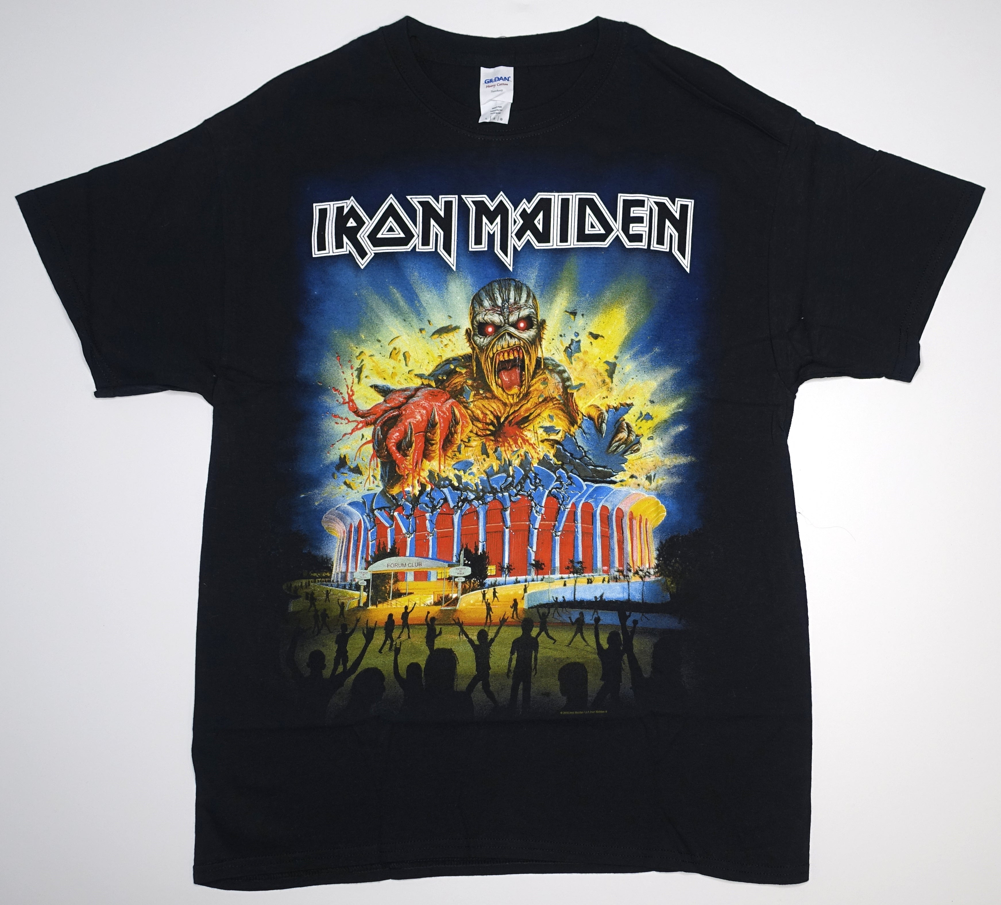 2016 Iron Maiden good Book of Souls Tour Shirt XL