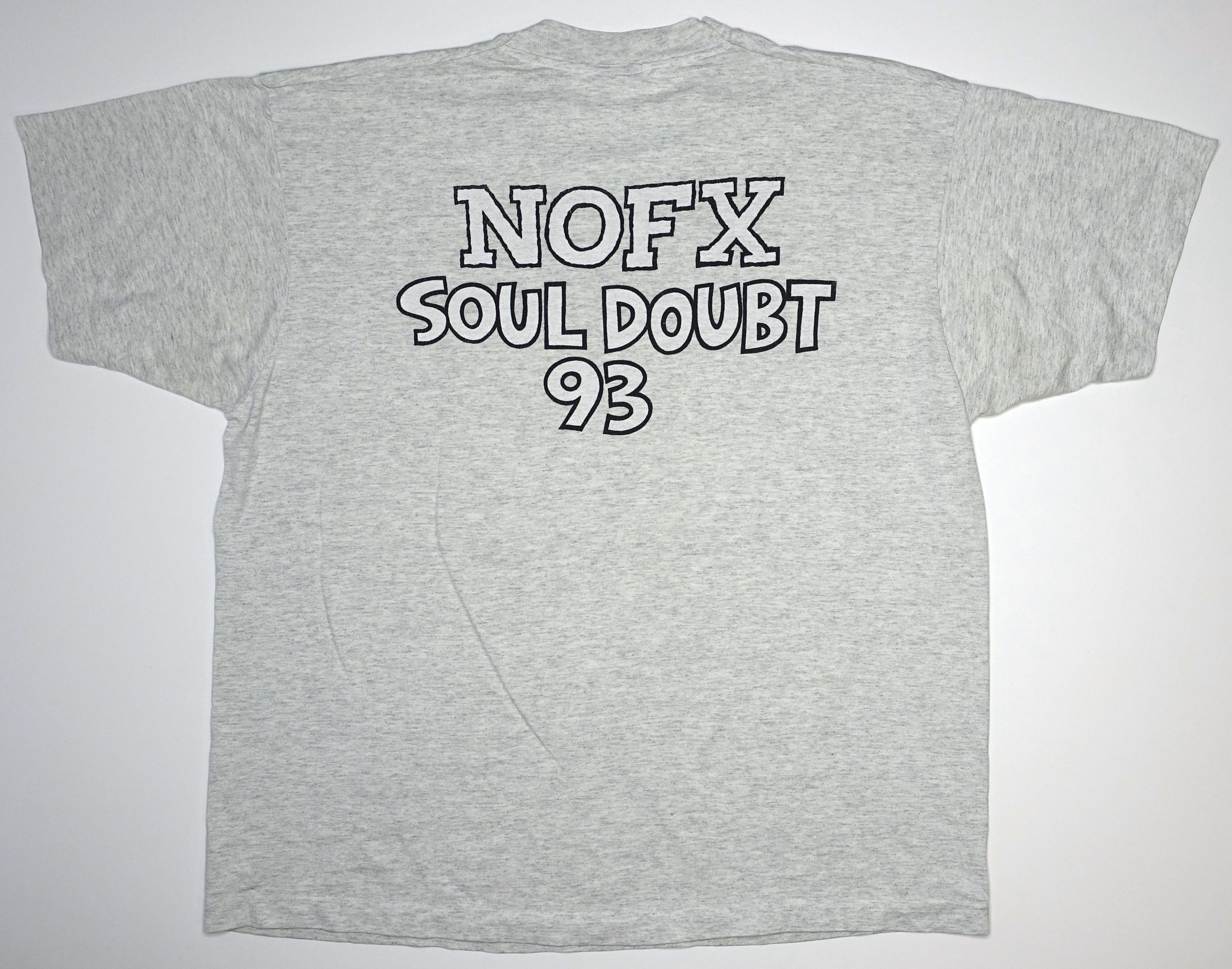 NOFX - White Trash, Two Heebs and A Bean 1992 Tour Shirt Size XL