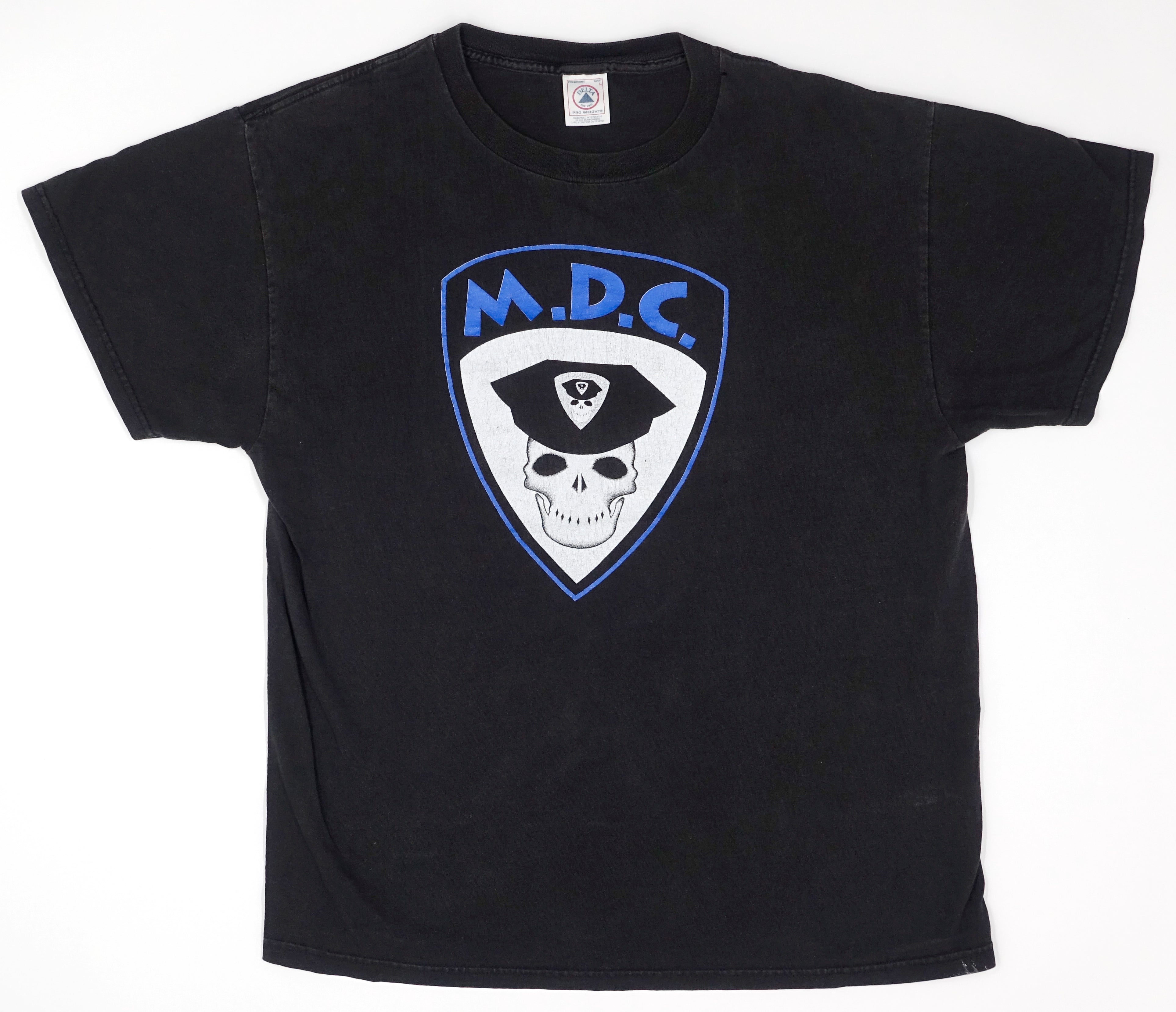 M.D.C. - Millions Of Dead Cops 90's Tour Shirt Size Large