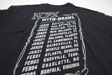 NOFX - With-Drawl Southern US 2011 Tour Shirt Size Large