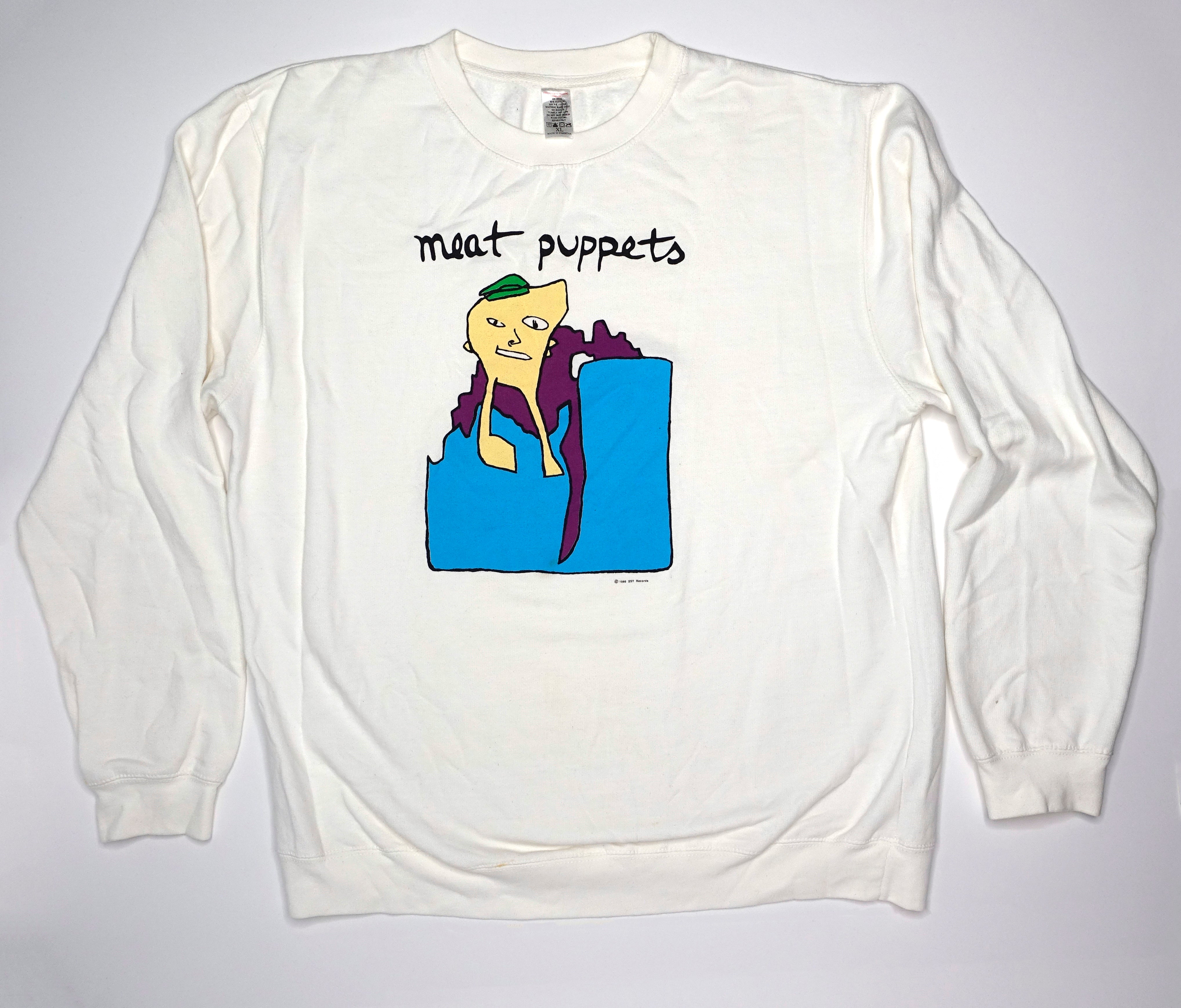 Meat Puppets - Blob Guy 1986 (Bootleg by Me) Sweat Shirt Size XL