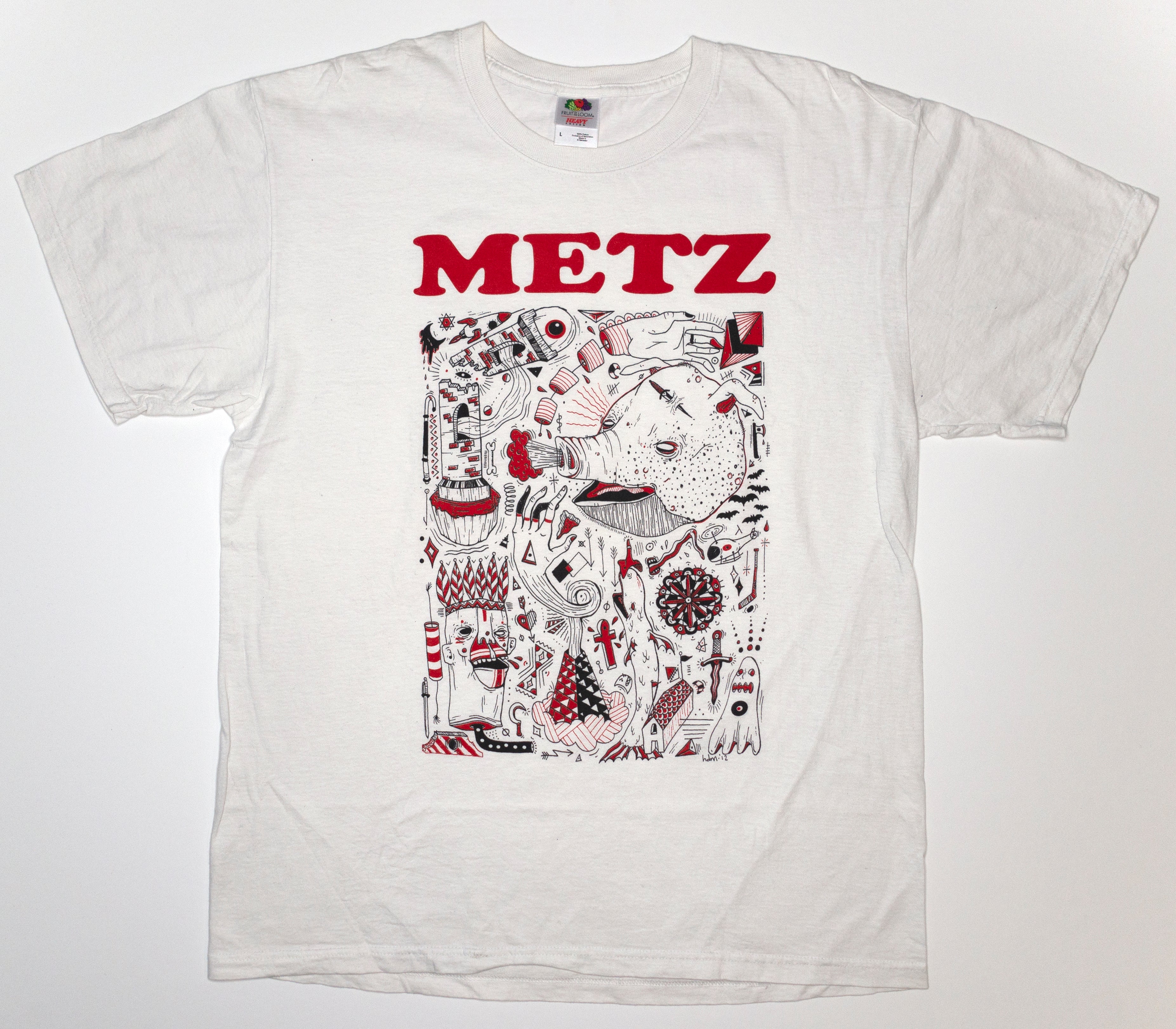 METZ - Piggy Tour Shirt Size Large