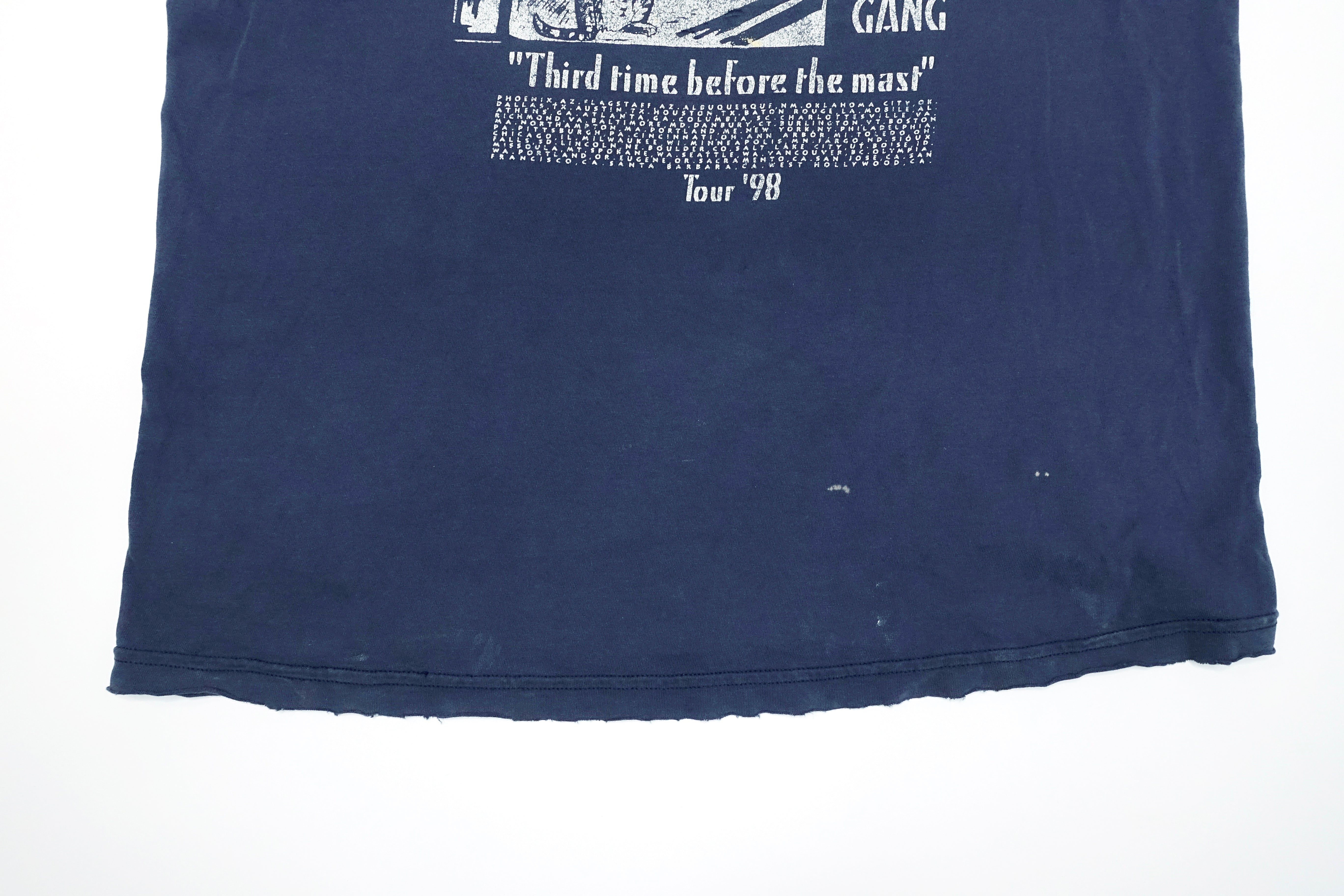 Mike Watt - Third Time Before The Mast 1998 Tour Shirt Size XL