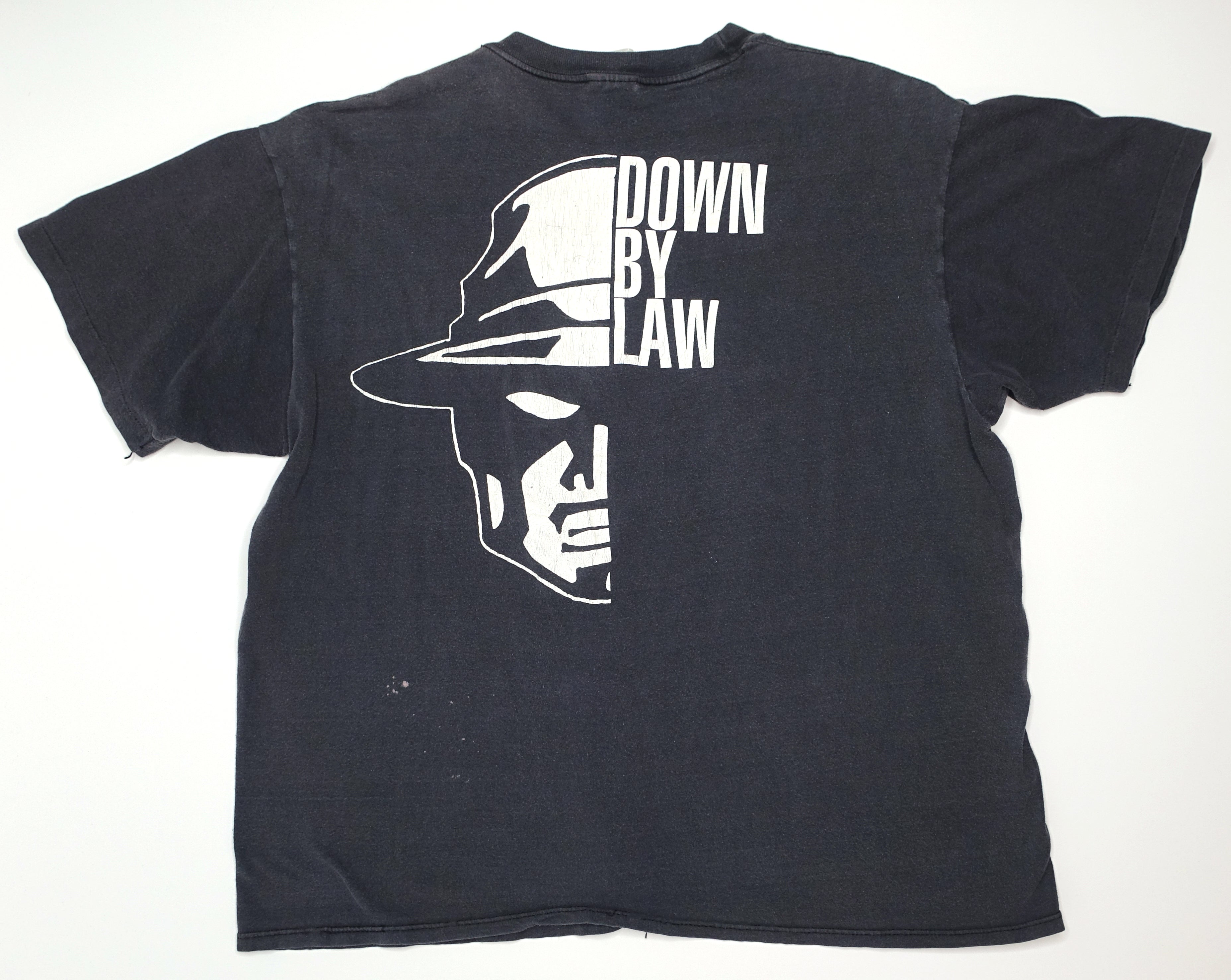 Down By Law - Hat Guy 90's Tour Shirt (Black) Size XL