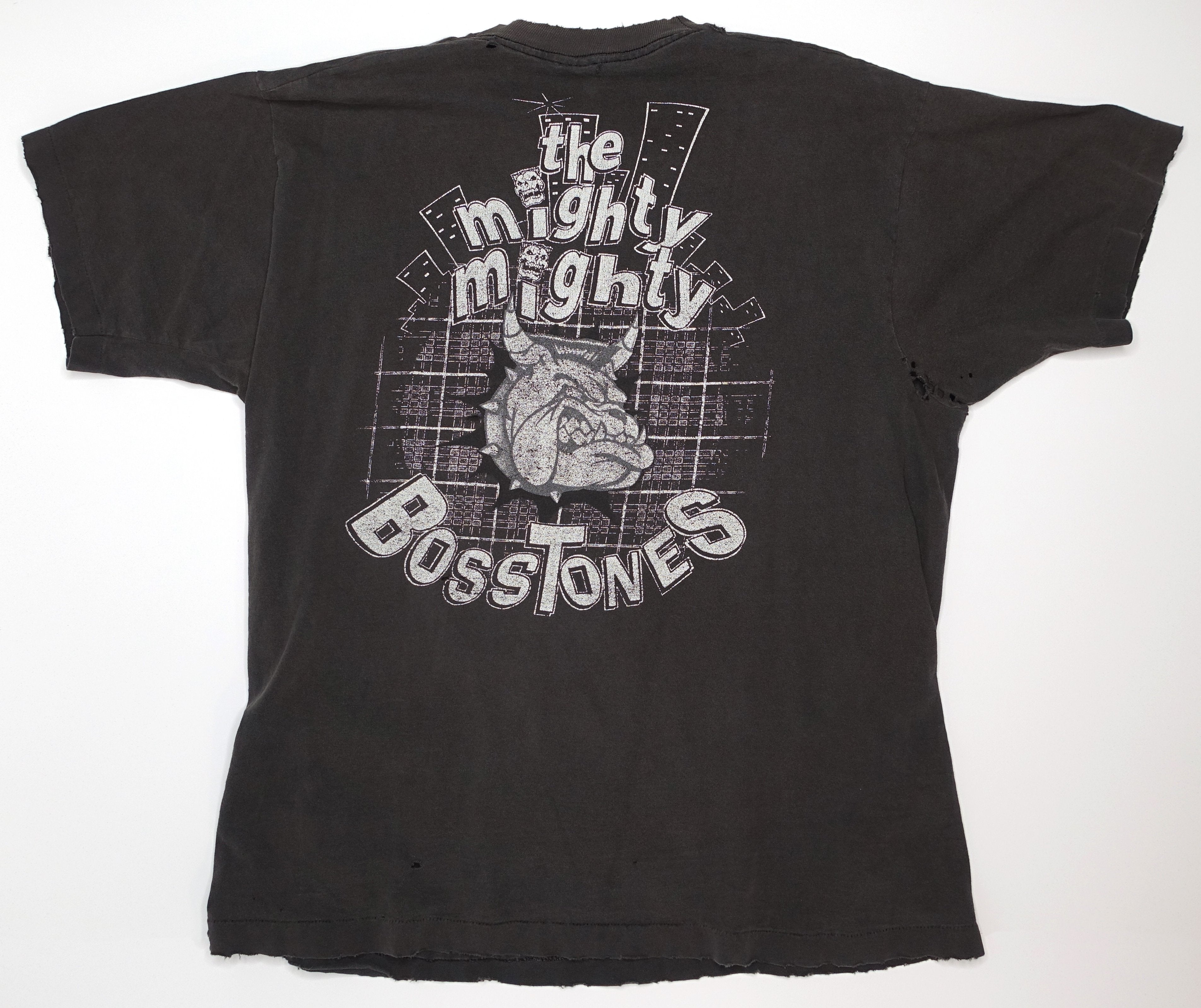 The Mighty Mighty BossToneS ‎– More Noise And Other Disturbances 1992 Tour Shirt Size XL