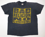 Bad Religion - No Control 1989 Tour Shirt Size XL