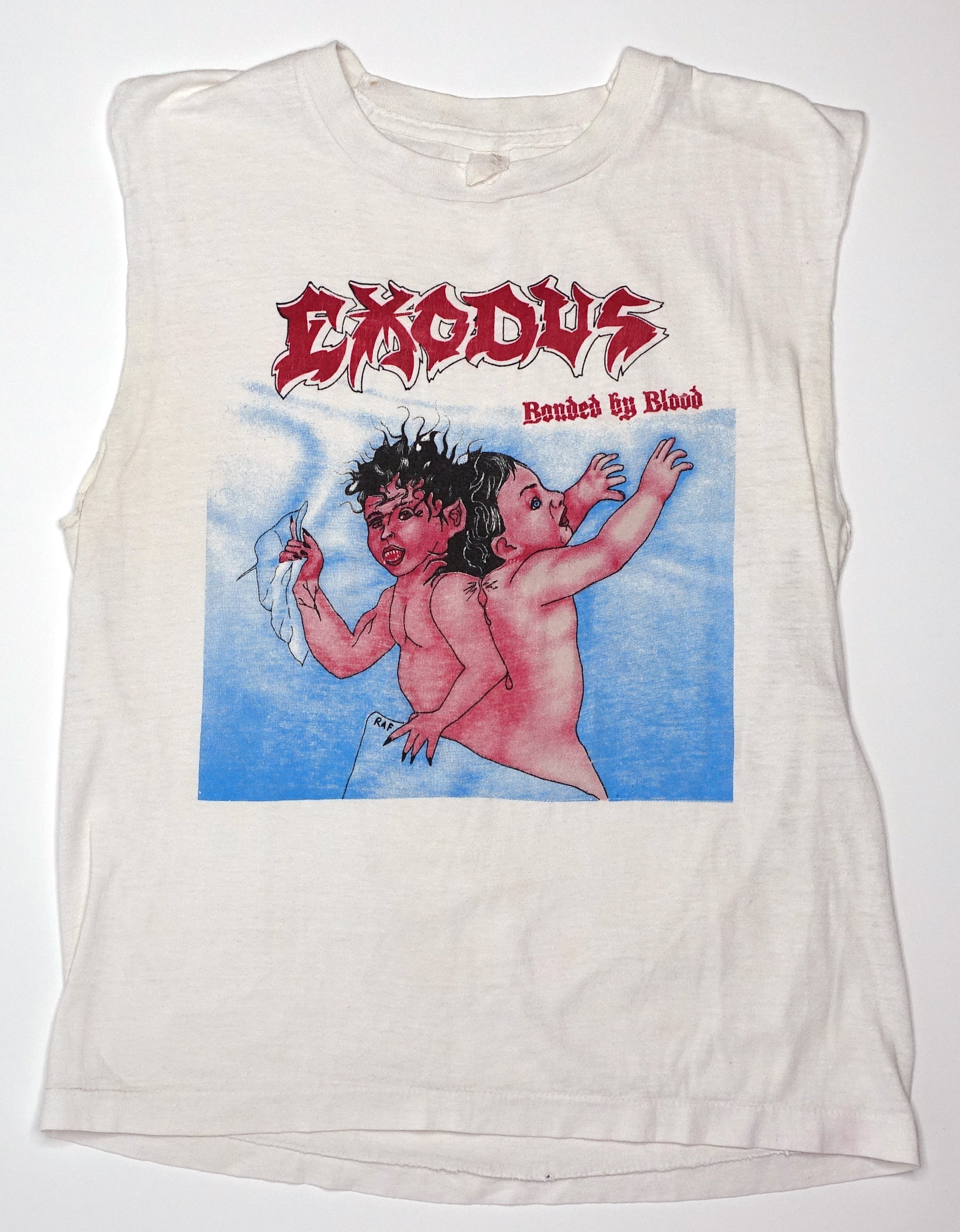 Exodus - Bonded By Blood 1985 Tour Shirt Size Medium