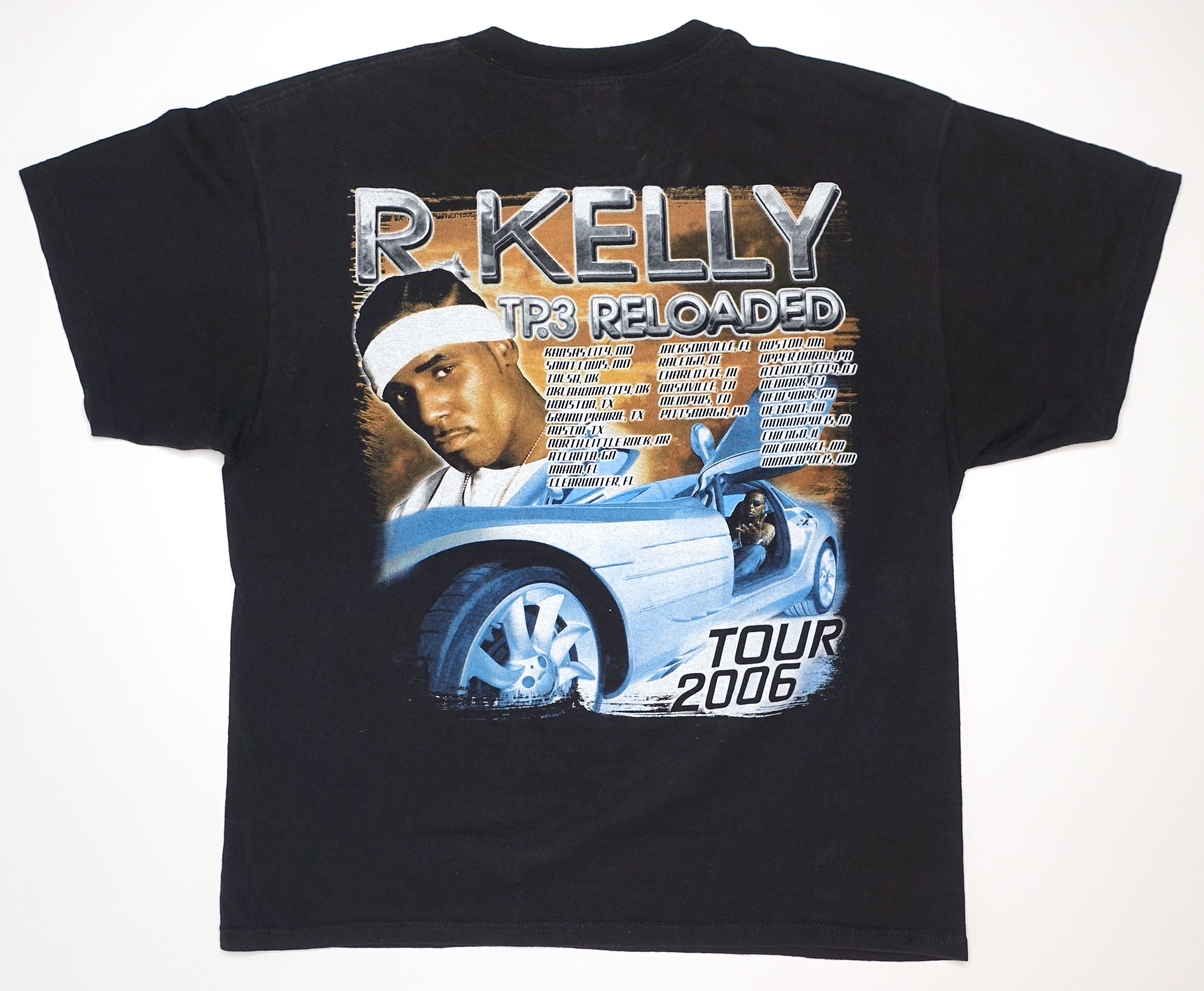 R. Kelly - TP.3 Reloaded  2006 Tour Shirt Size Large