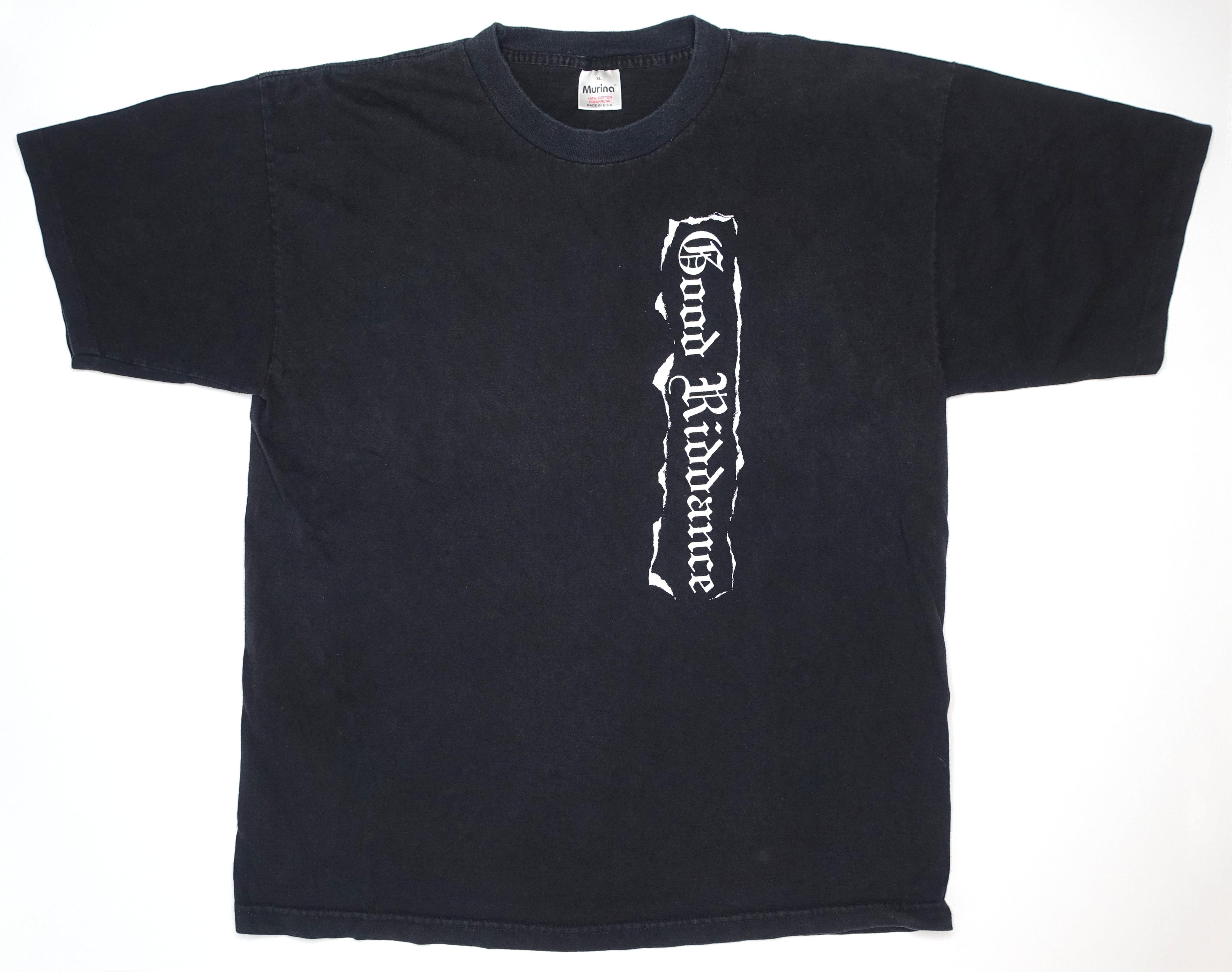 Good Riddance - This Shirt Repels Fascists 1995 Tour Shirt Size XL